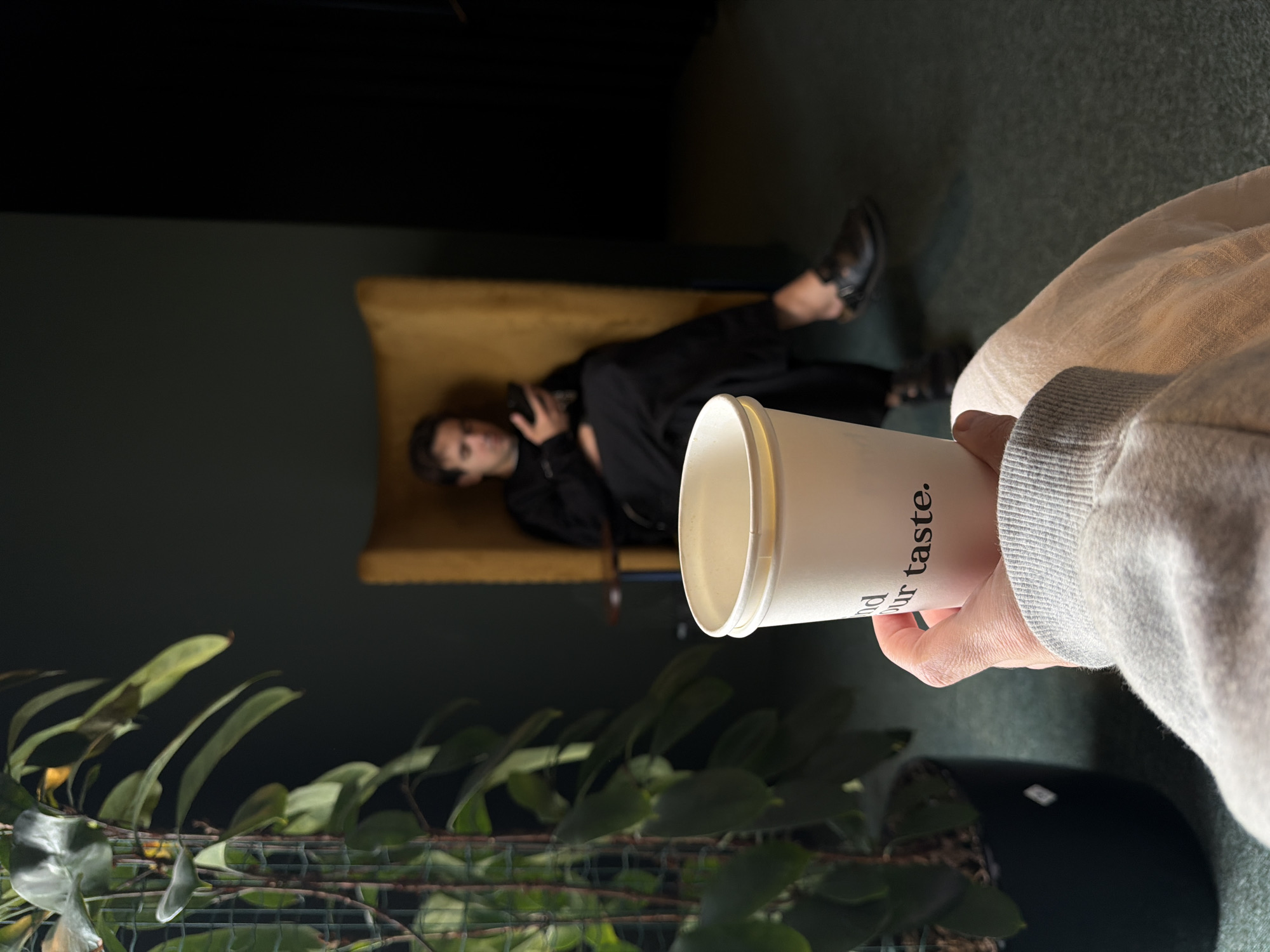 Morning coffee moment captured by witnesses in Tbilisi