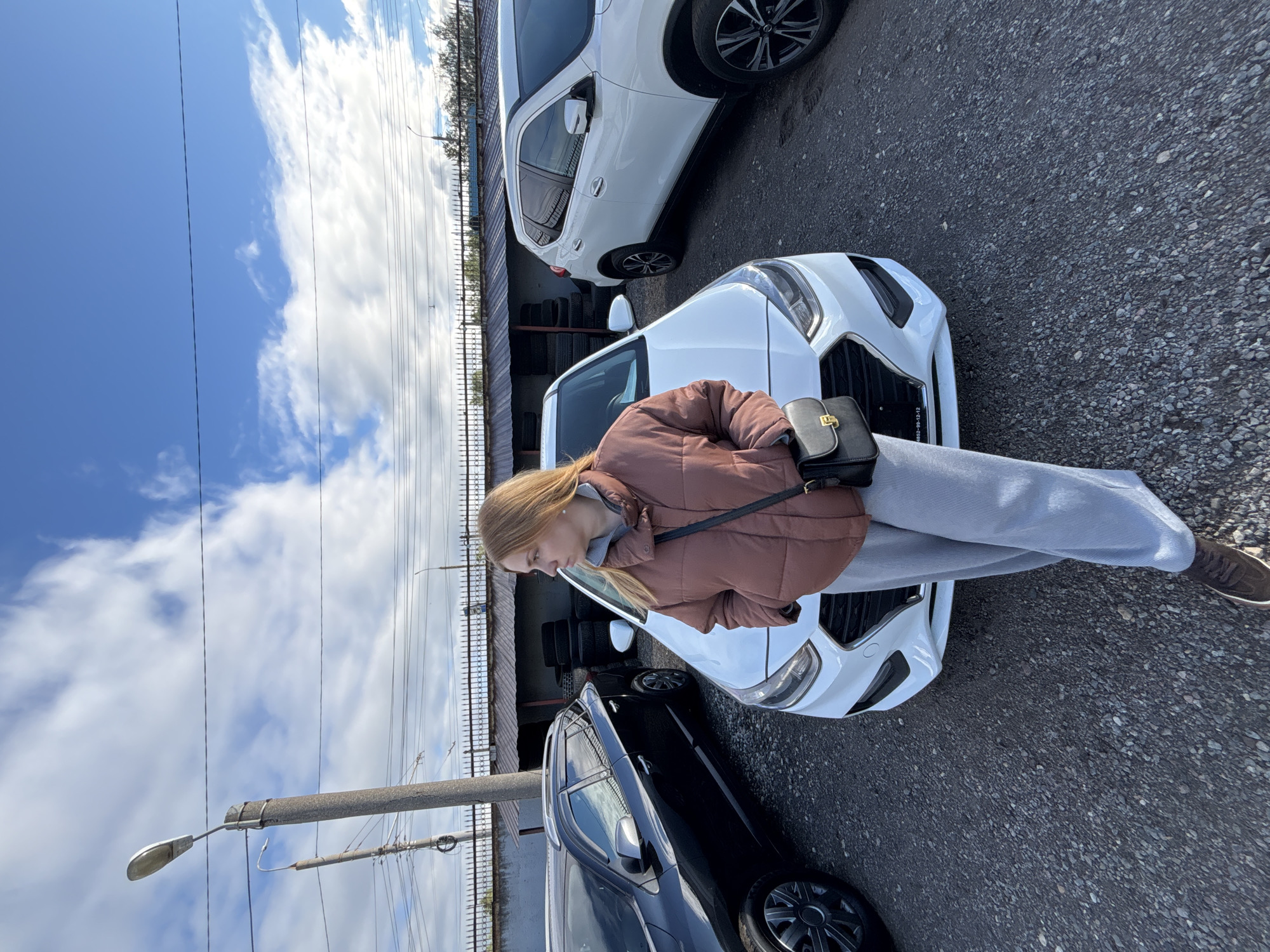 Ordinary moments documented across Yaroslavl parking areas and streets