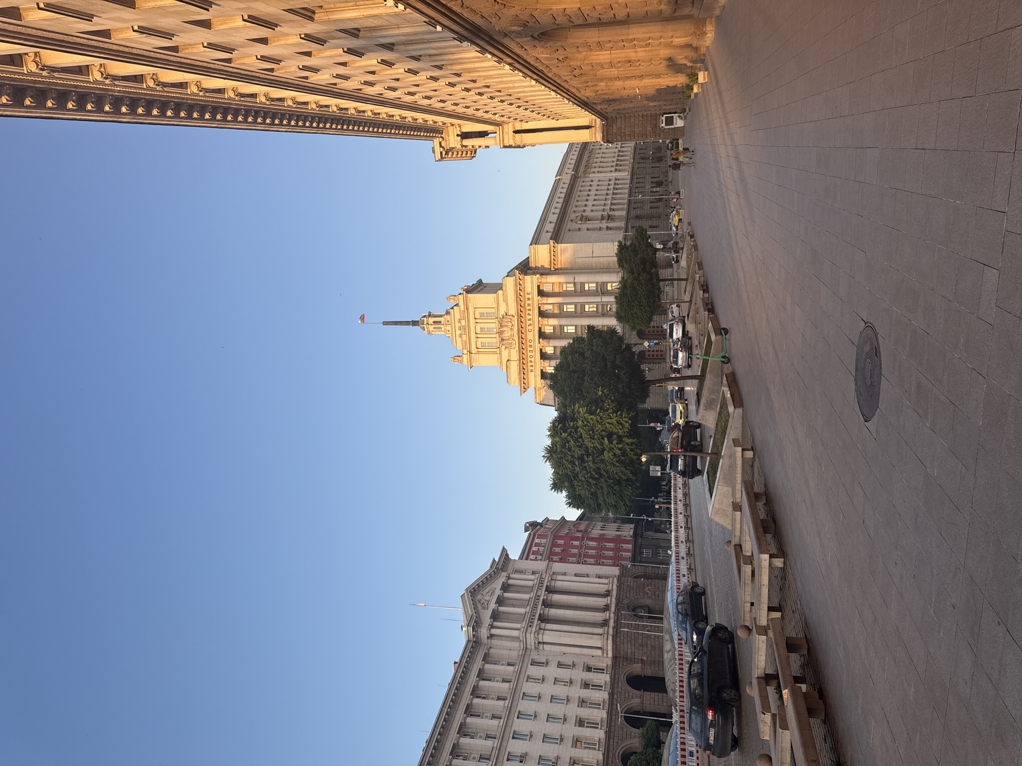 Golden hour stroll through Sofia's historic city center