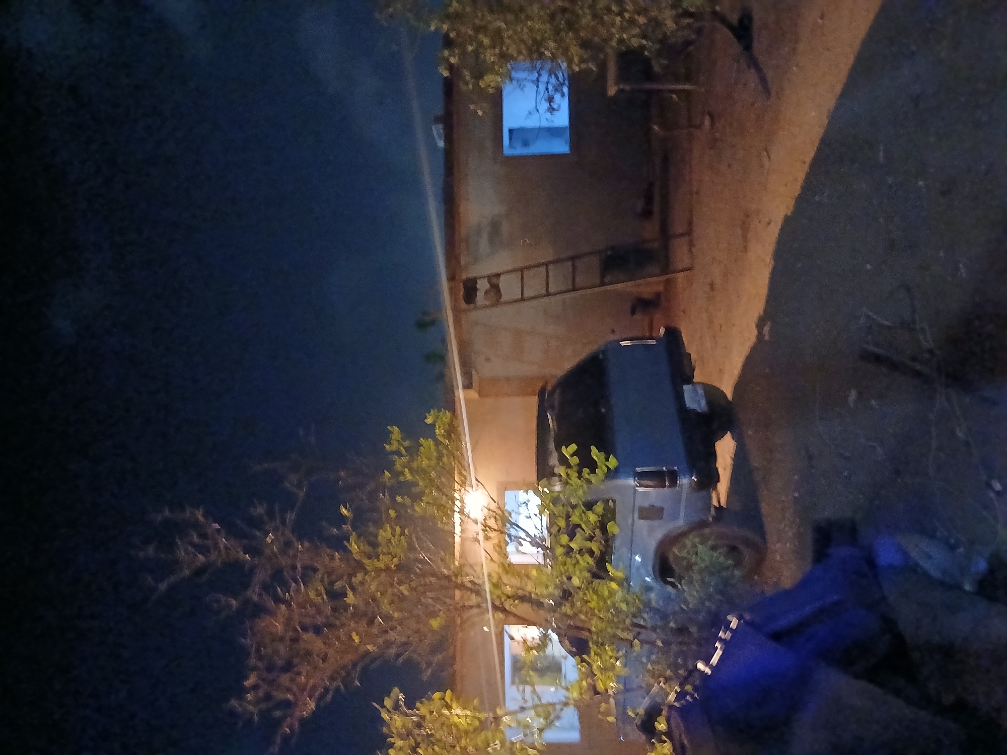 Nighttime street scenes documented in Santa Ana, Venezuela