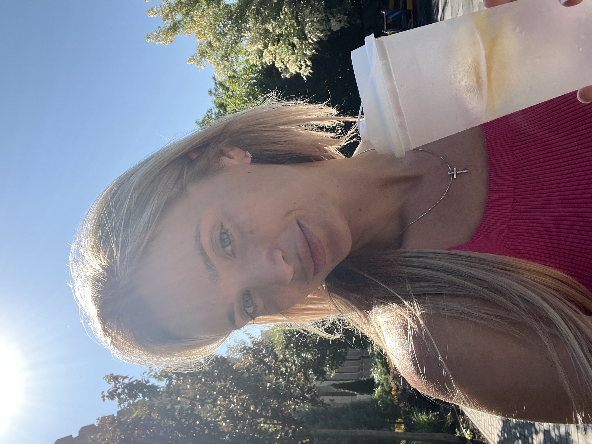 Sunny afternoon stroll in Fontanka: dogs, iced drinks, hydrangeas
