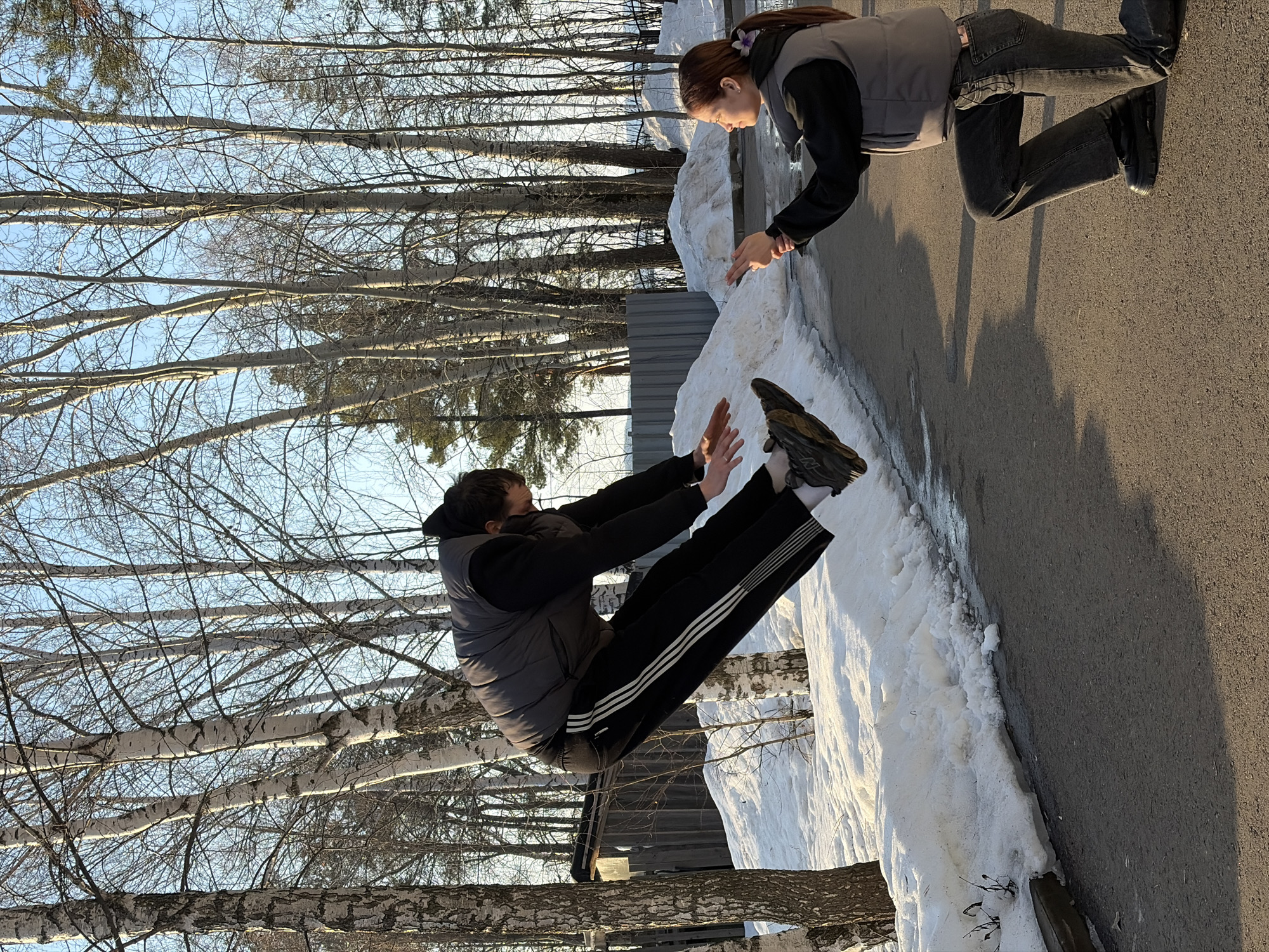 Domestic moments captured in Chaikovsky residential area
