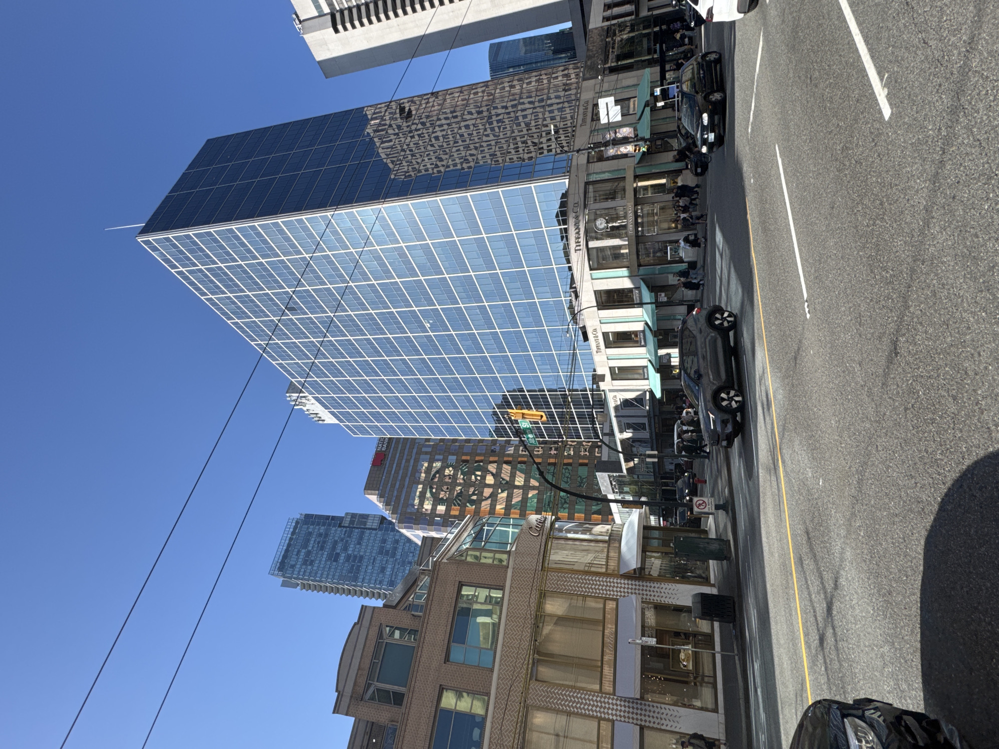 Film crew shoots overnight in downtown Vancouver commercial district