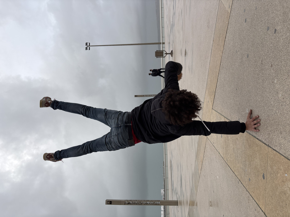Person documented in various activities along Tangier waterfront
