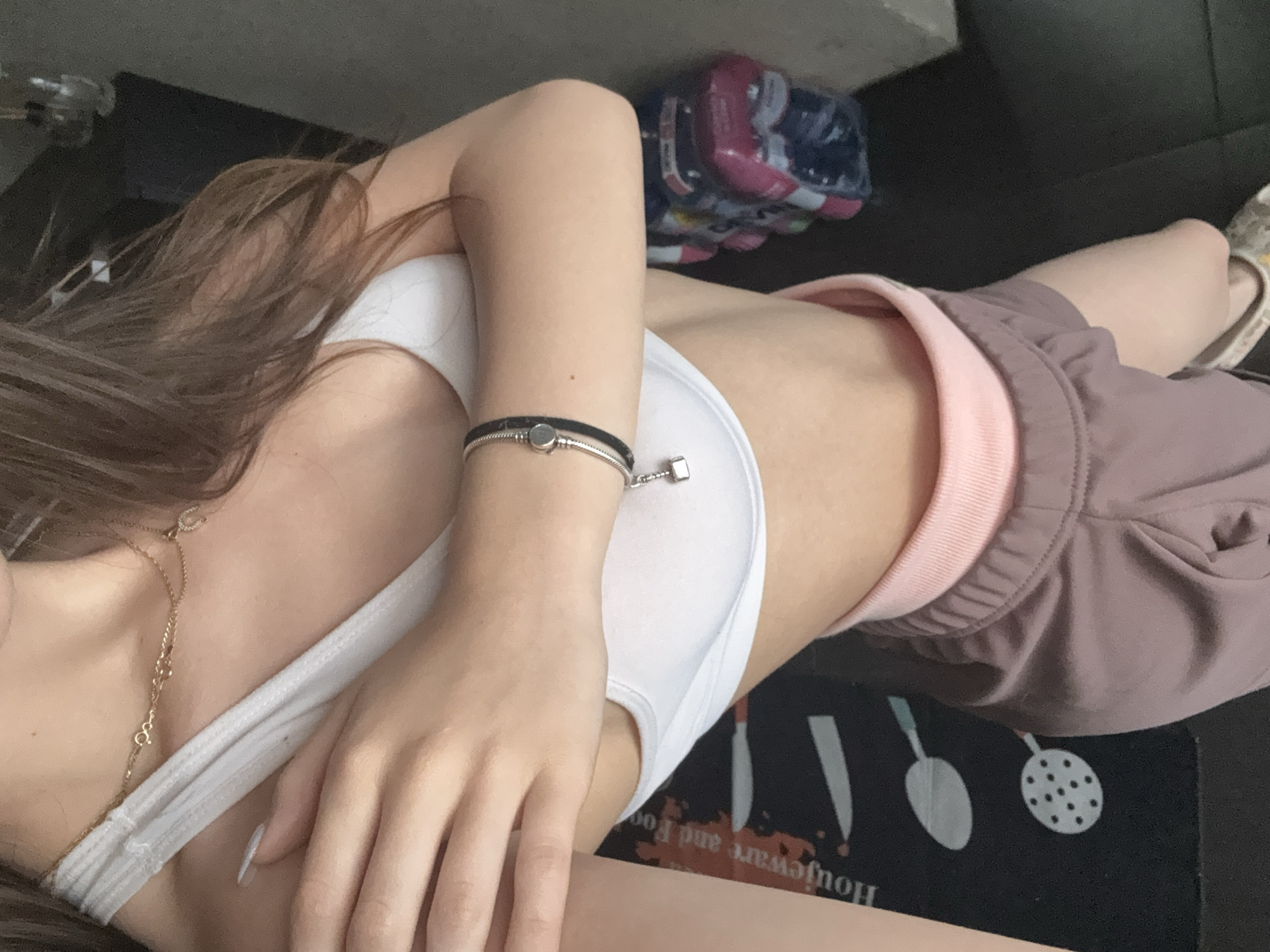 Sofia woman documents quiet morning selfies with pet dog