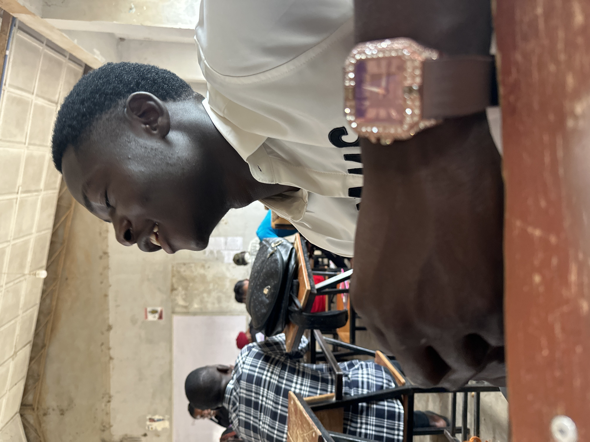 Two people observed in indoor setting in Jos, Nigeria