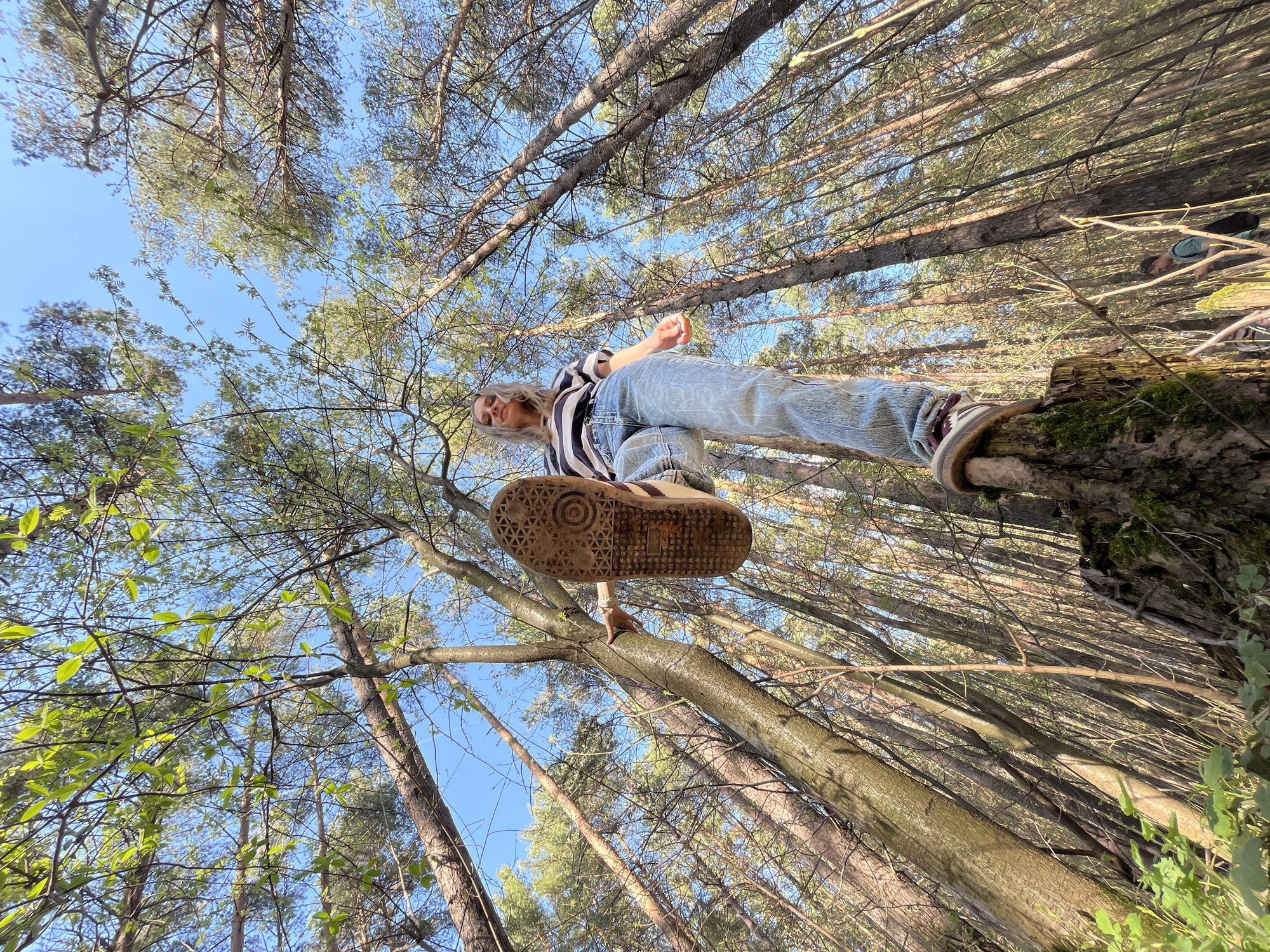 Forest photo session captured in Chaikovsky, Russia
