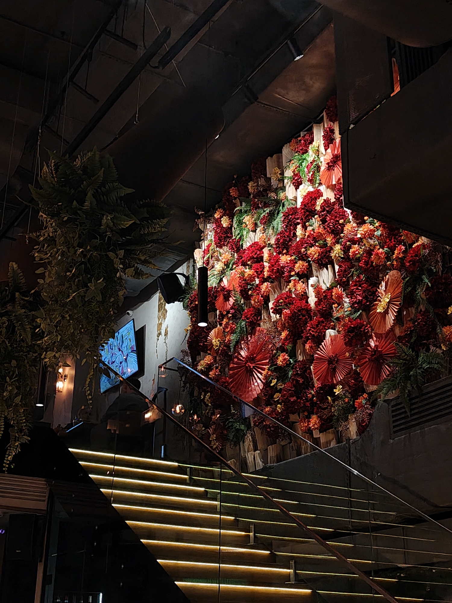 Interior scenes captured at unknown cafe or restaurant location