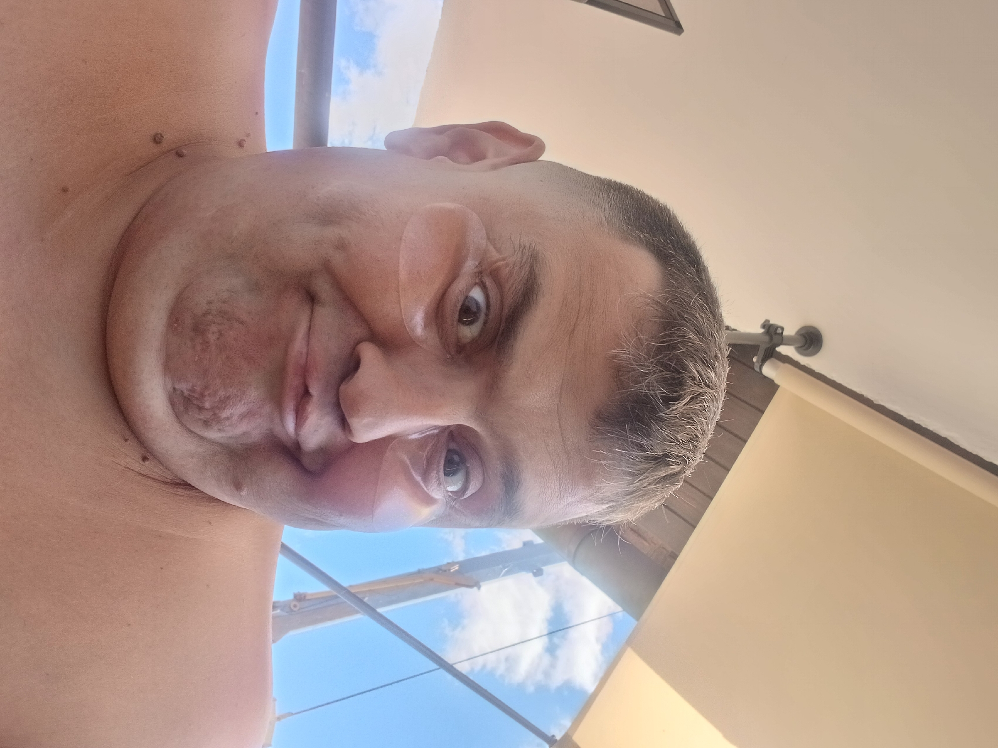 Sunny afternoon selfie session in Pfarrkirchen, Germany