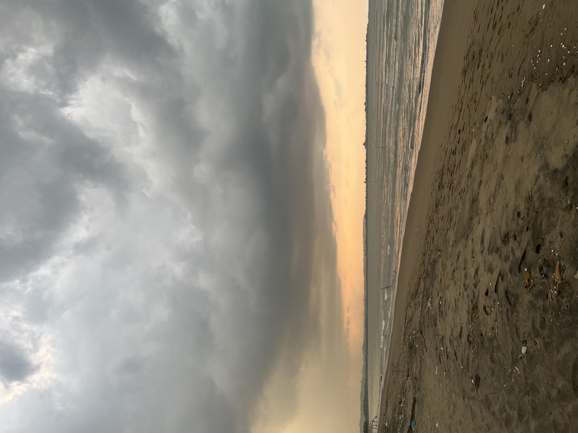 Fishing and beach day along the Lhokseumawe coastline