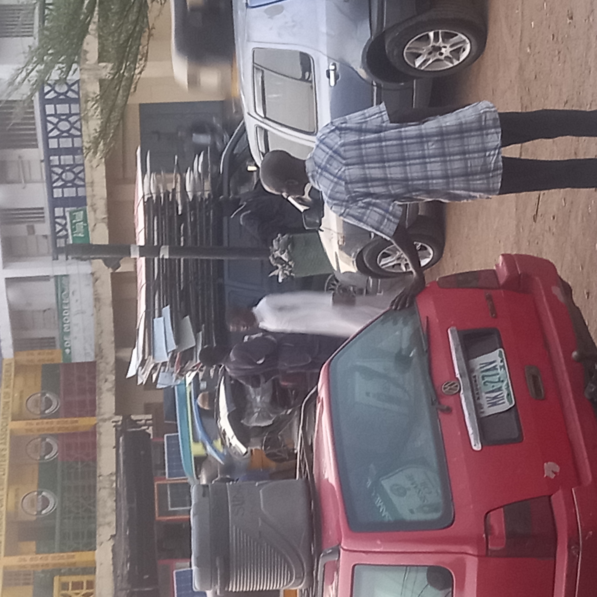Everyday street life documented in Nigerian towns