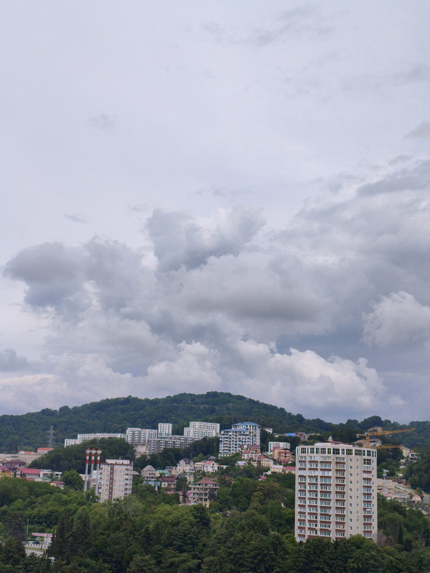 Sochi balcony views and city scenes across morning hours