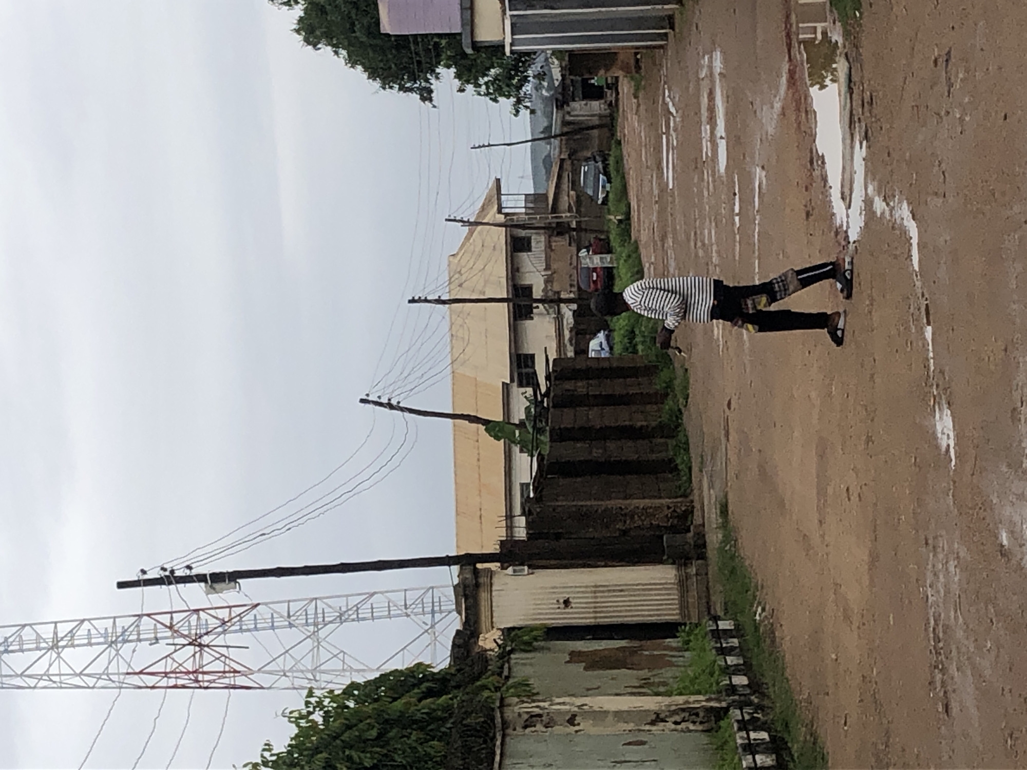 Morning street life documented around Nigerian schools and neighborhoods