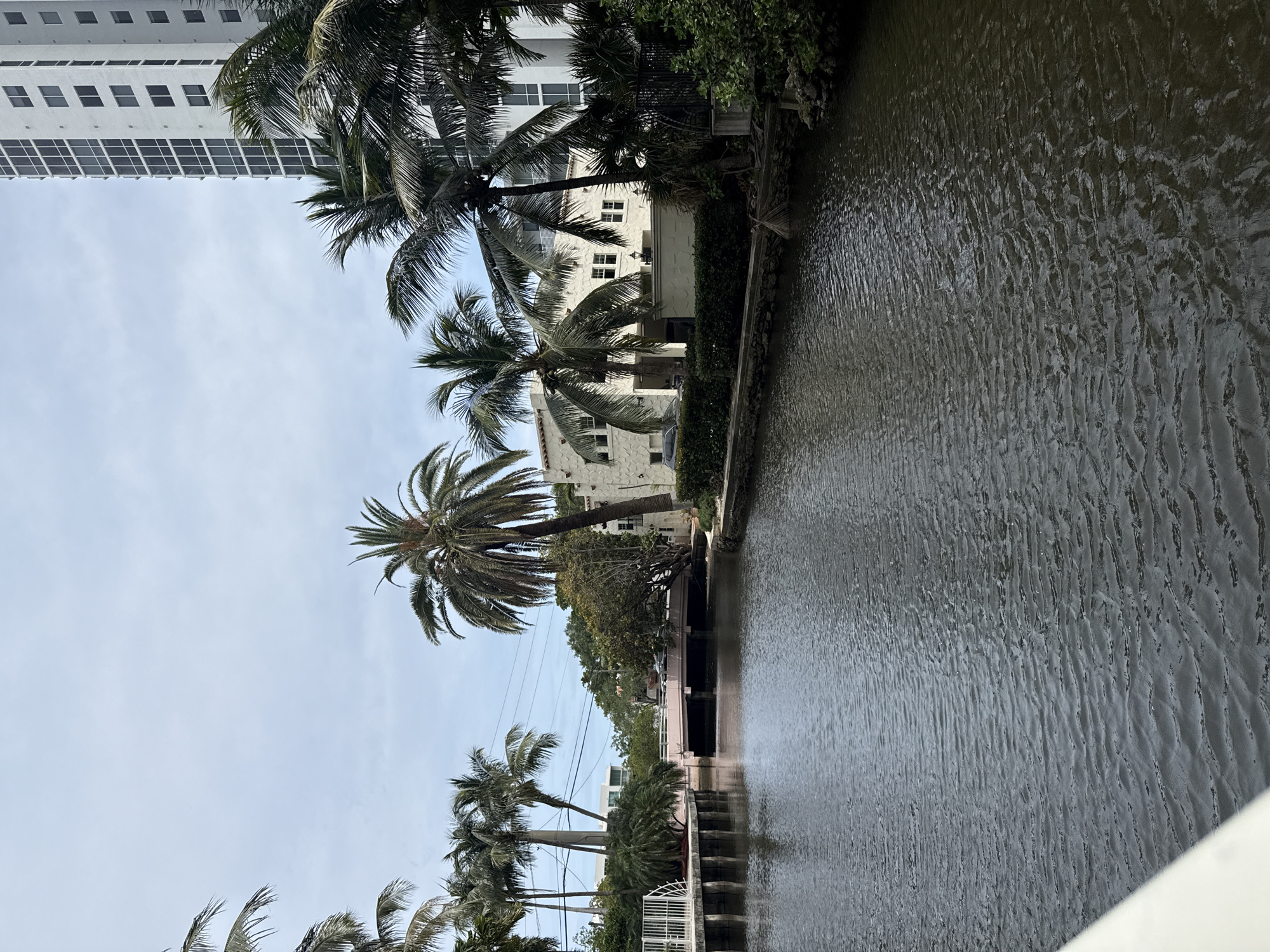 Evening waterfront scenes documented in Fort Lauderdale canals