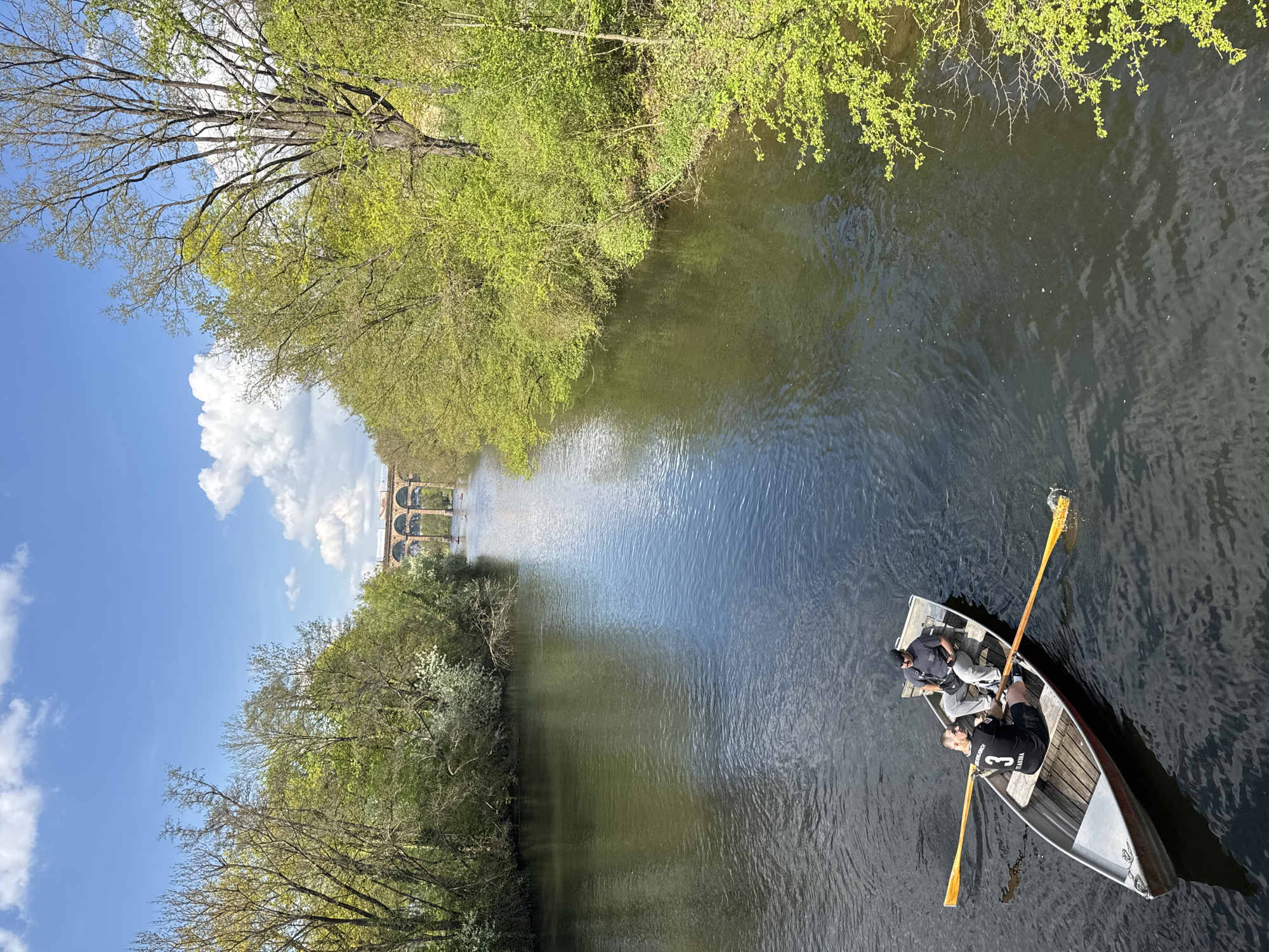 Aerial view captures sunlit river scene in Bietigheim-Bissingen