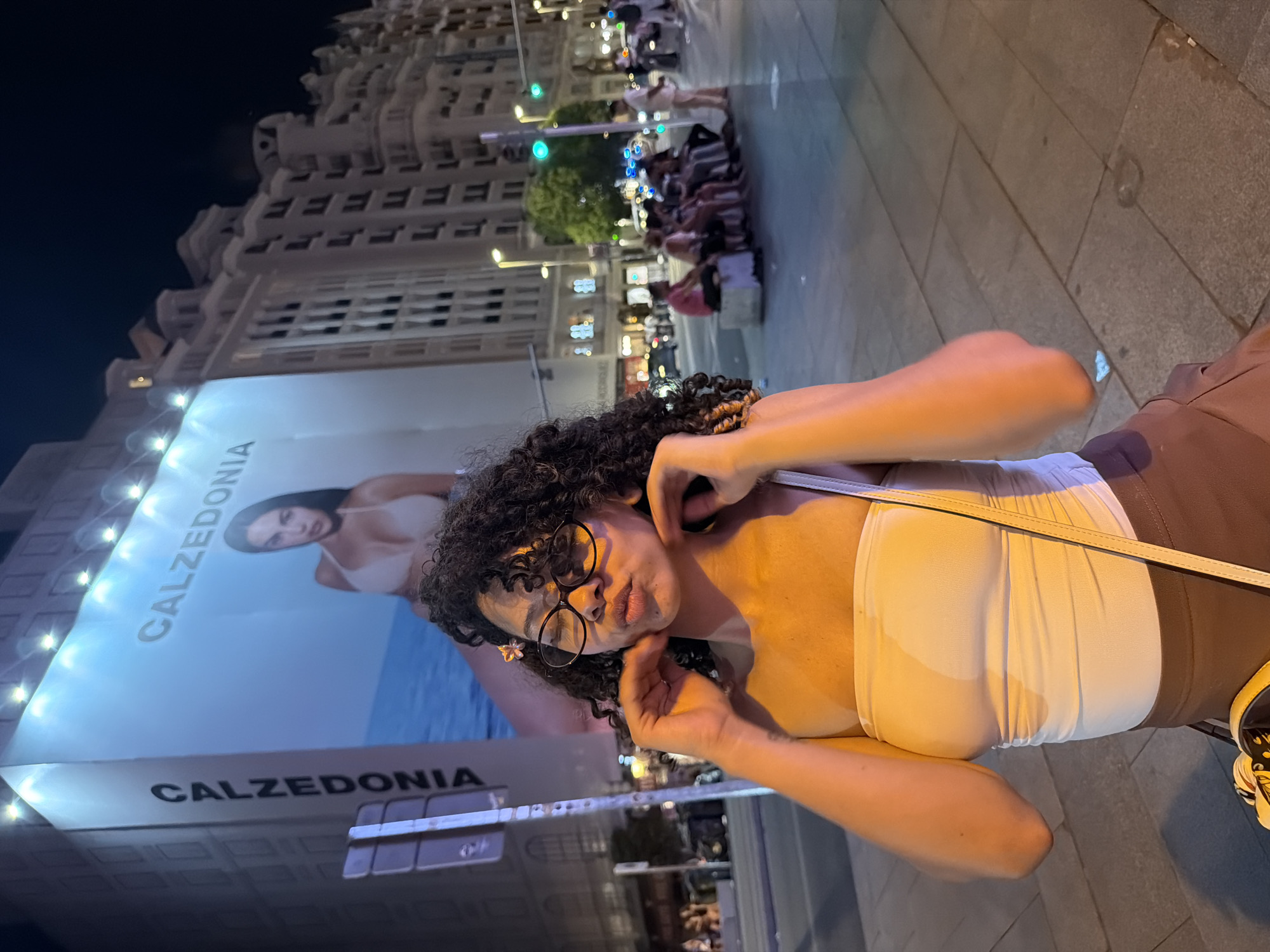 Night out on Gran Vía, Madrid's iconic lit-up boulevard