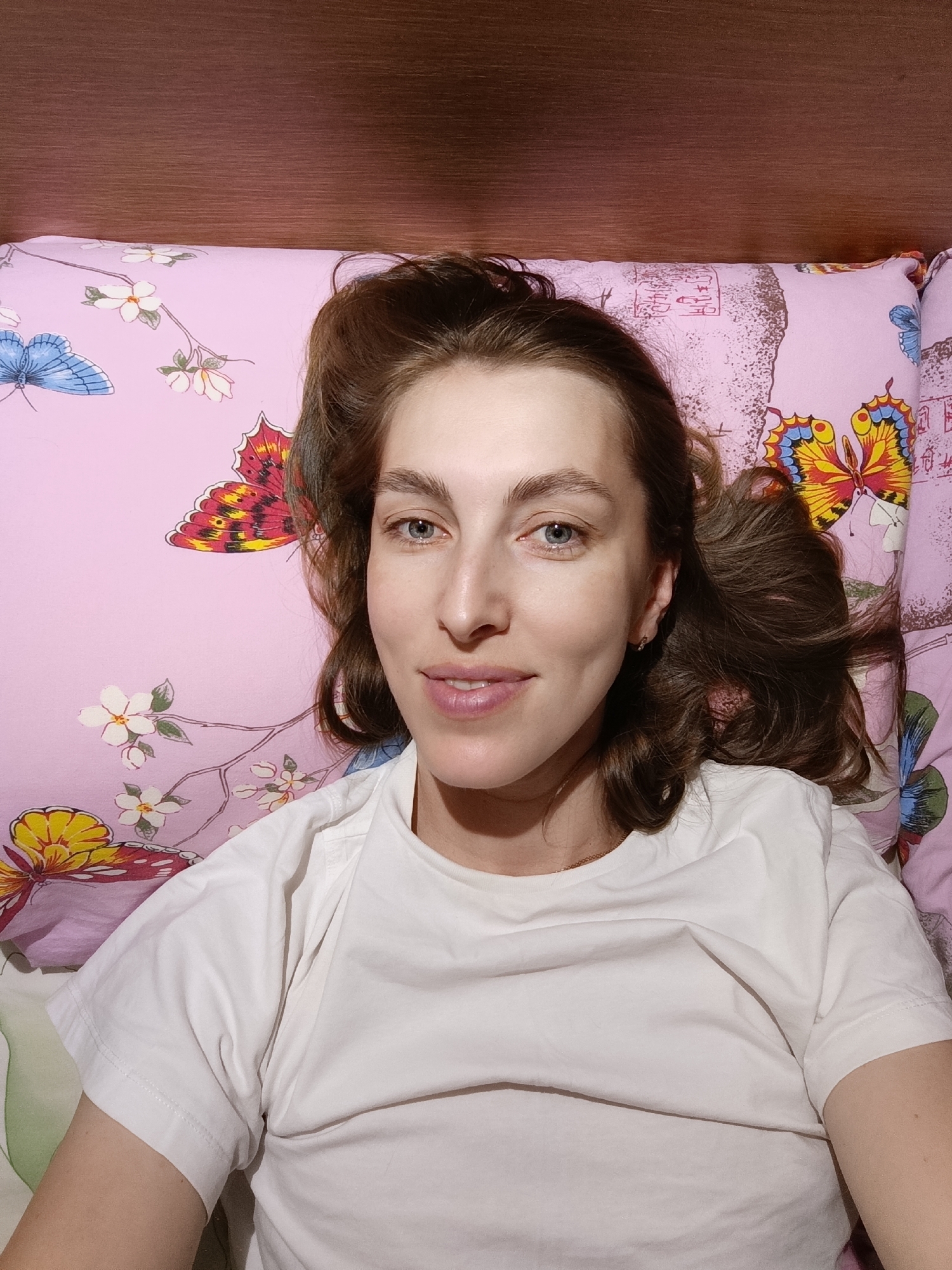 Casual evening at home in Chaikovsky, Russia