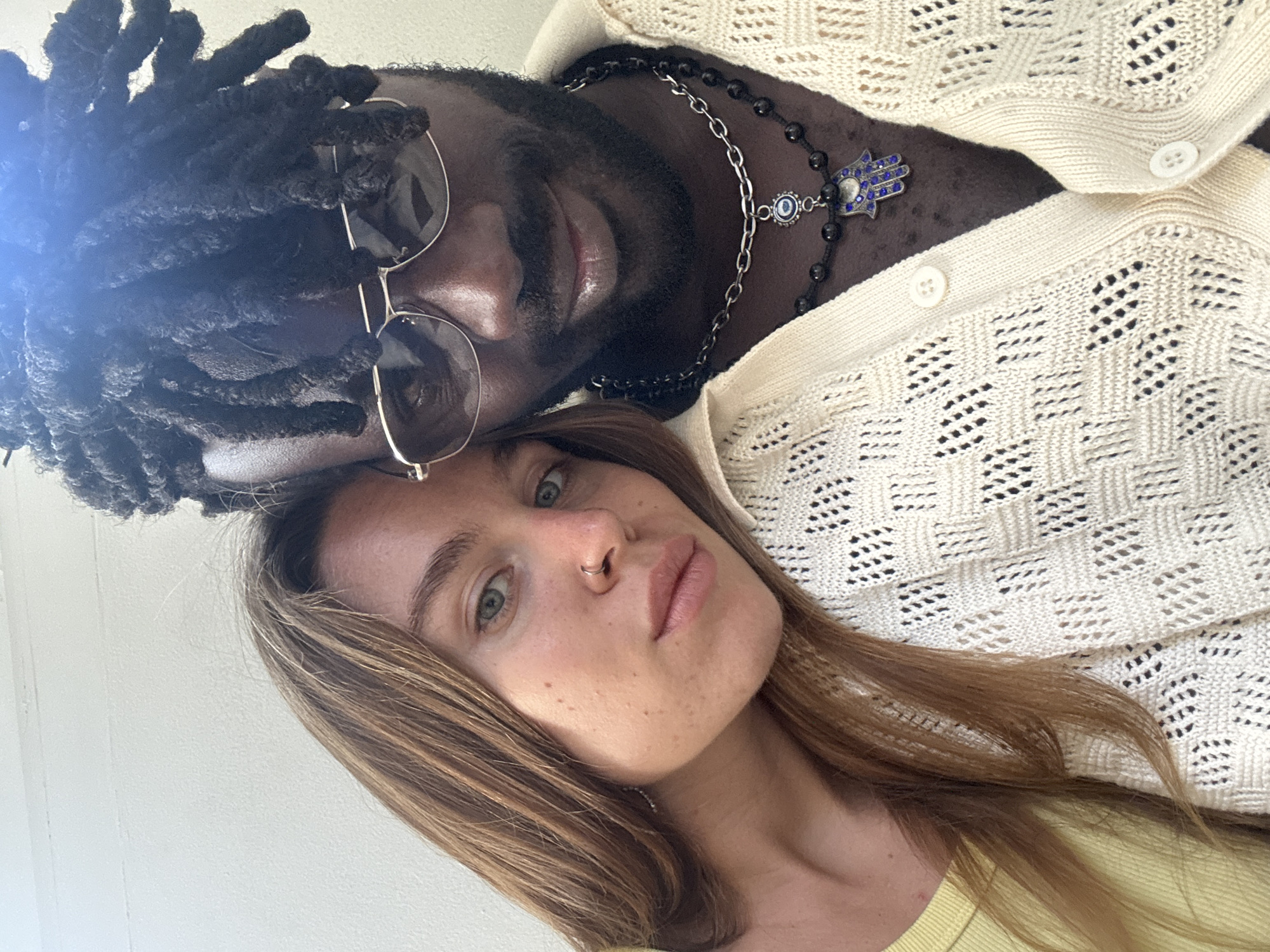 Casual café visit in Mengwi with selfies and framed wall art
