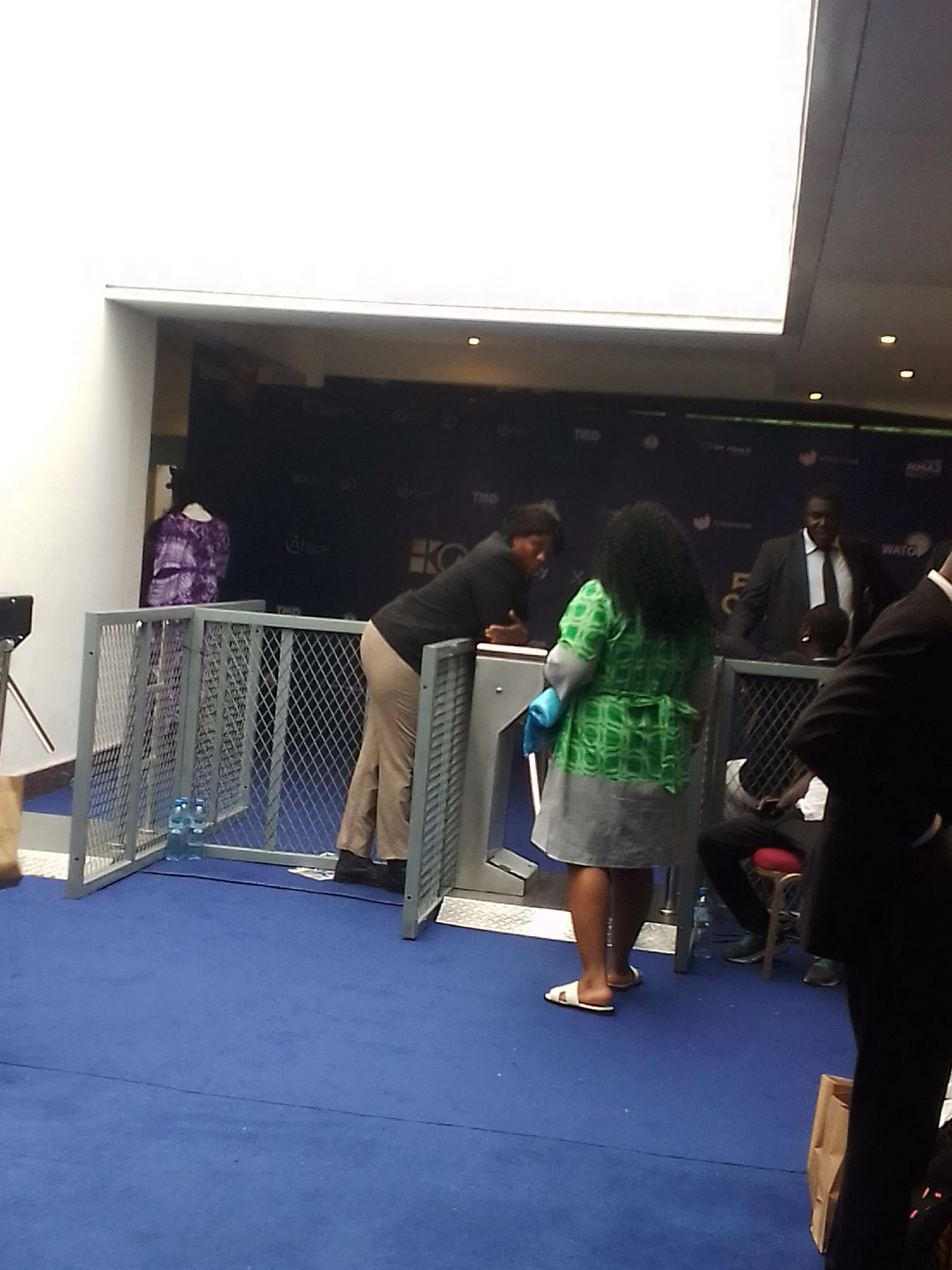Conference event with Dr. Reuben Abati documented at Eko Hotels