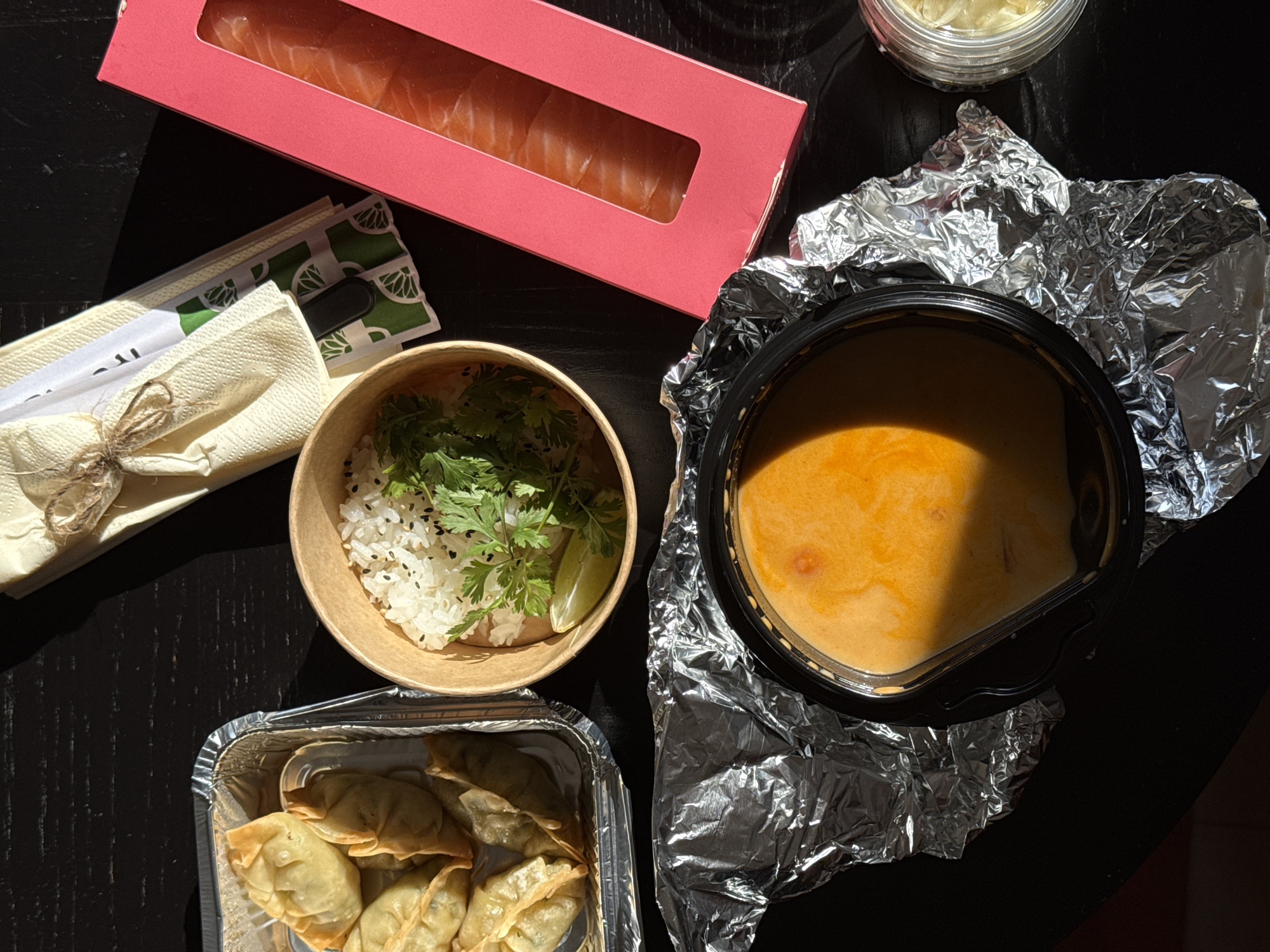 Asian meal preparation observed in Belgrade suburb