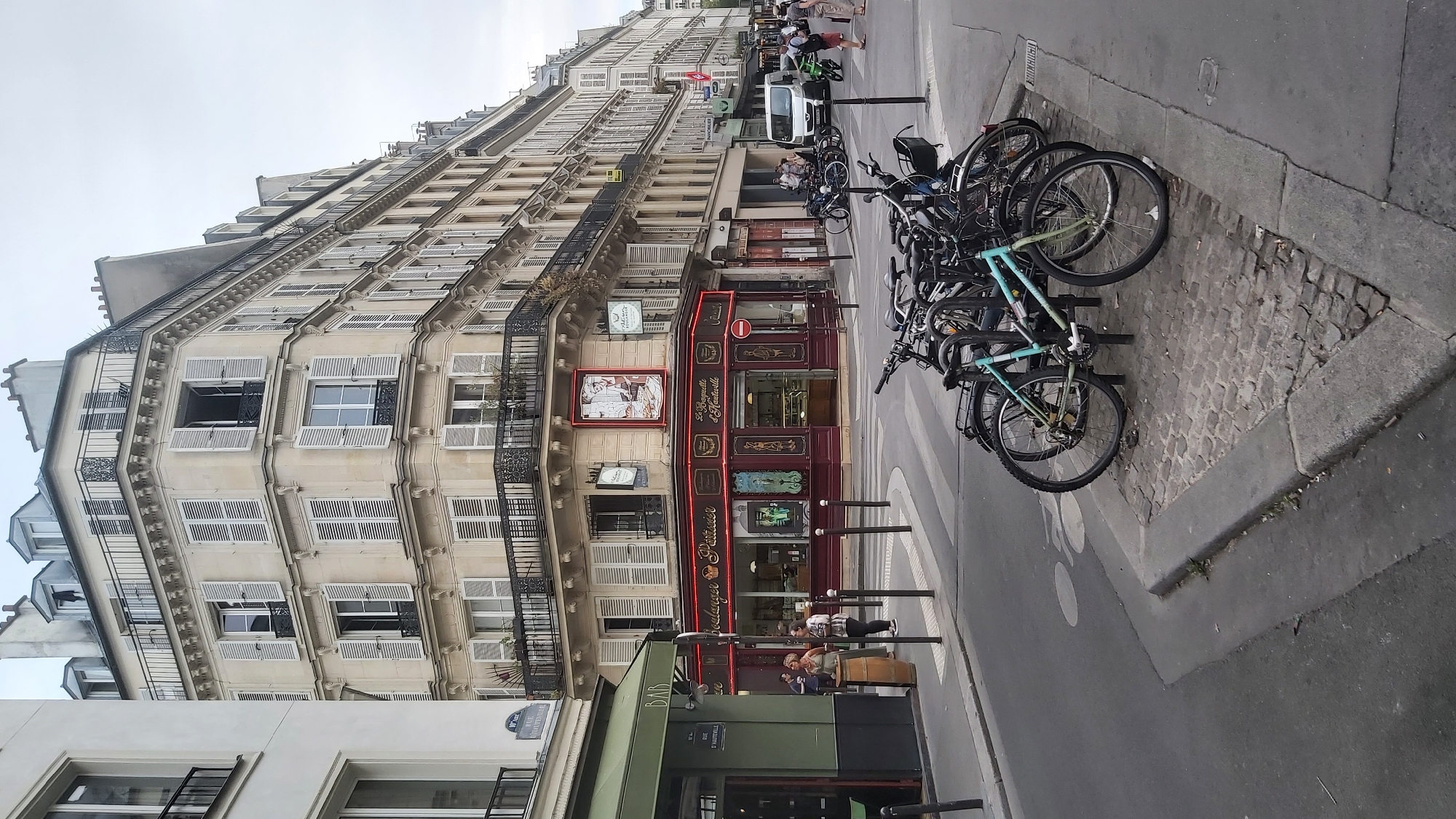 Café stops and street details in a Paris afternoon