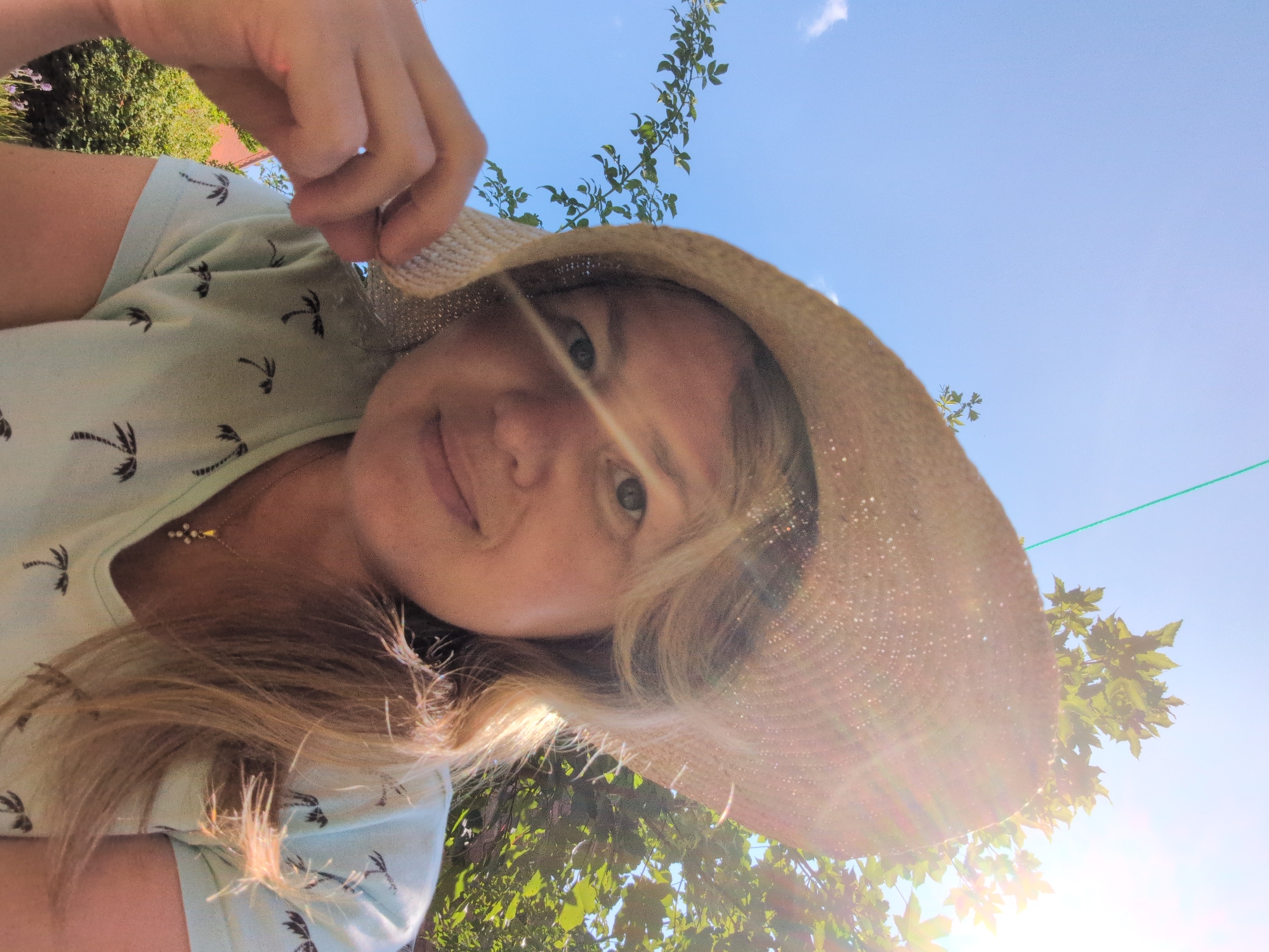Summer afternoon around Telford: gardens, signs, and a local garage