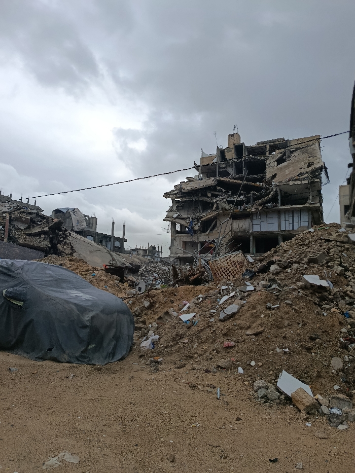 Witness documents extensive Gaza destruction in 8-minute sequence