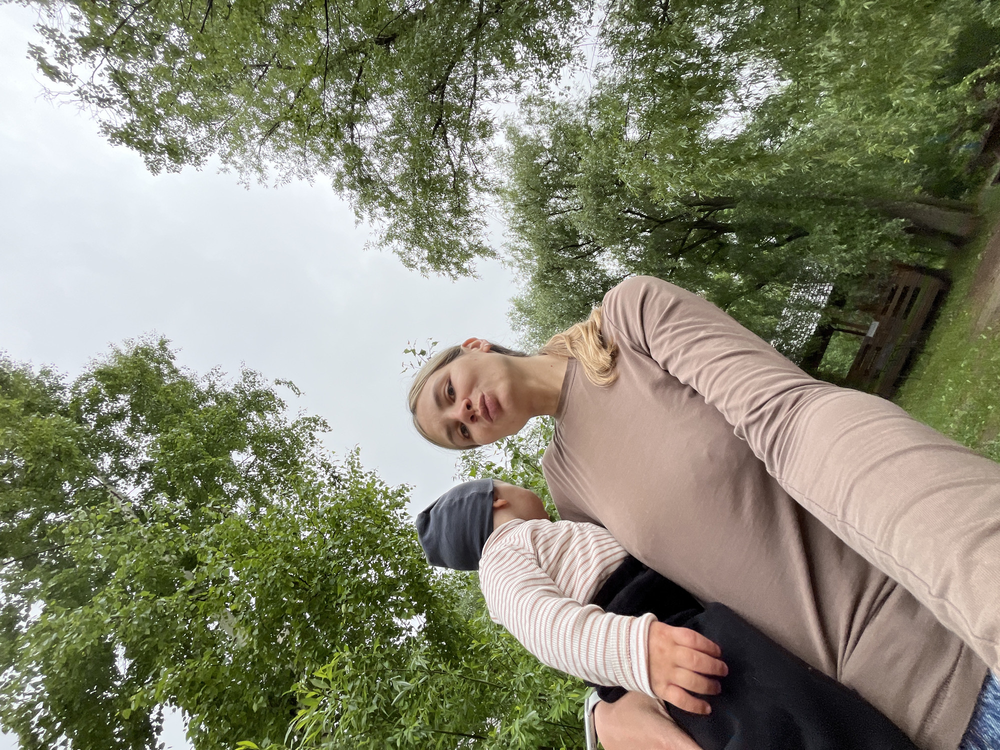 Family gathering with multiple generations in Chaikovsky, Russia
