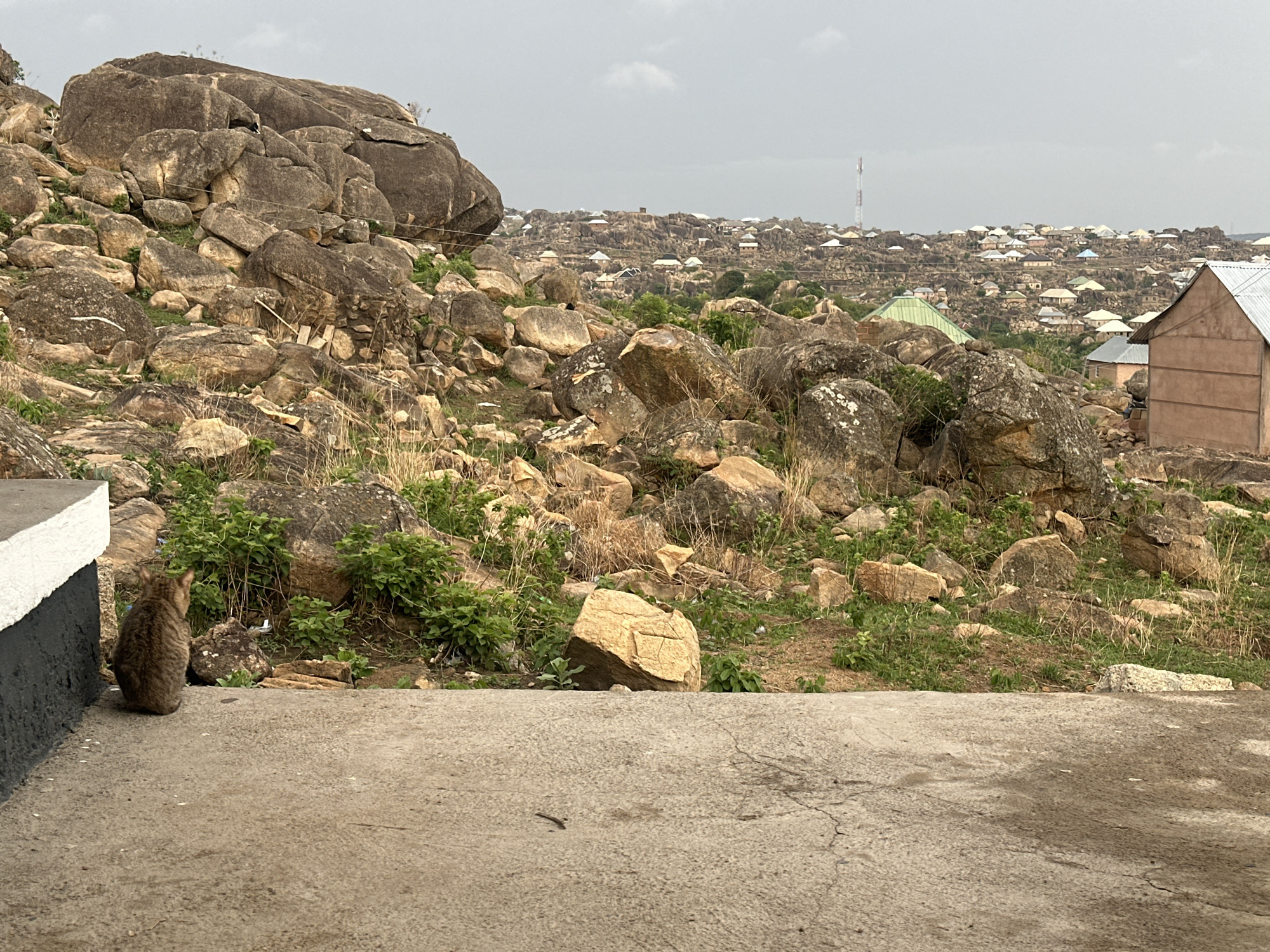 Jos Nigeria rocky hillside development documented by witnesses