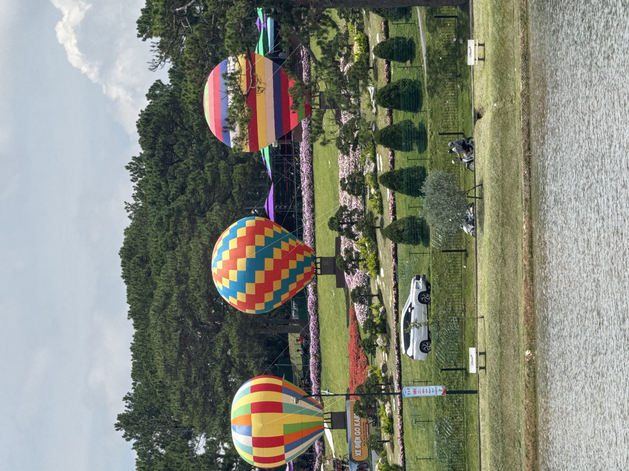 Hot air balloons, lakeside views, and a Pilates session in Da Lat