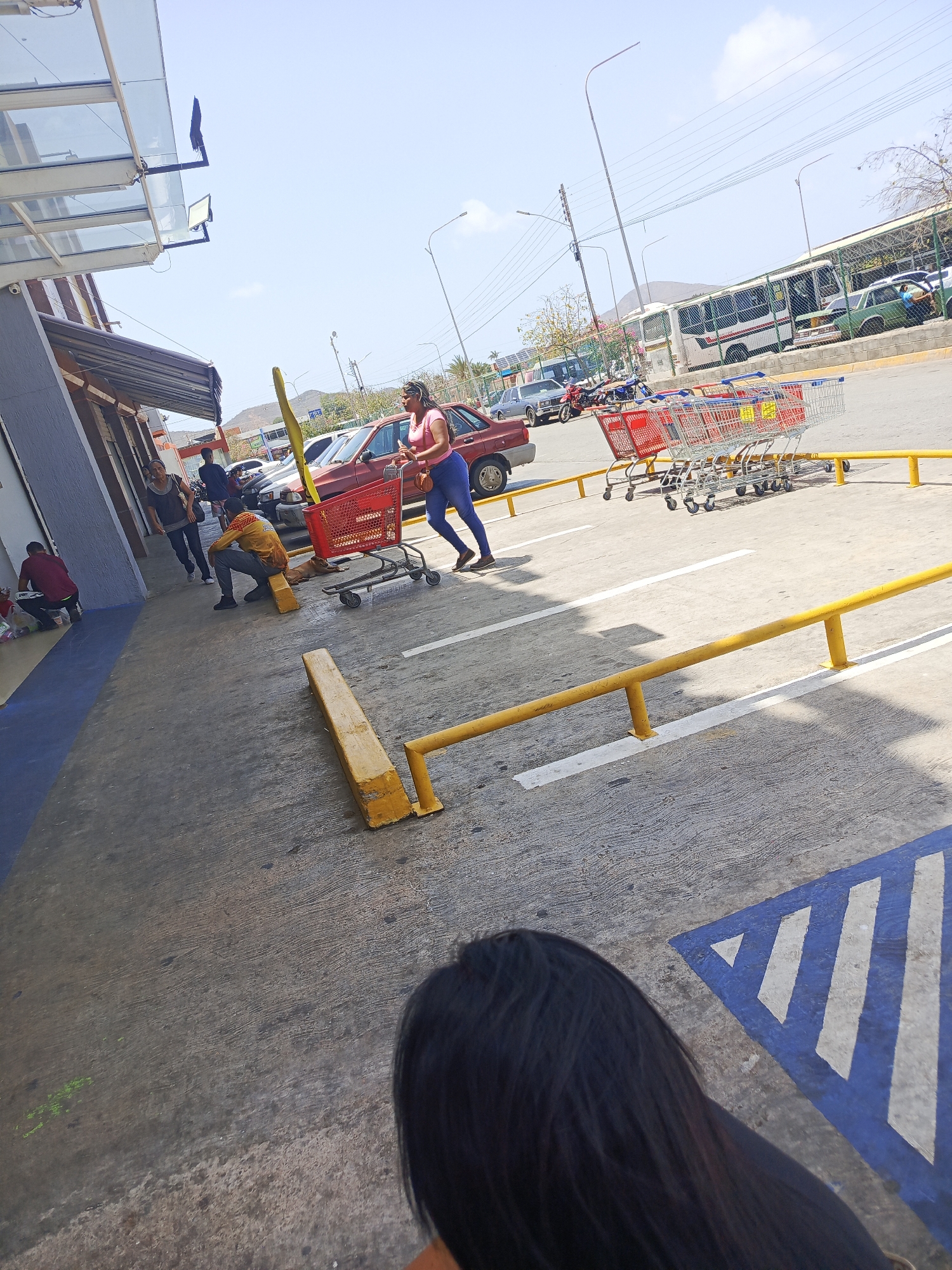 Young people document afternoon outing in Juan Griego, Venezuela