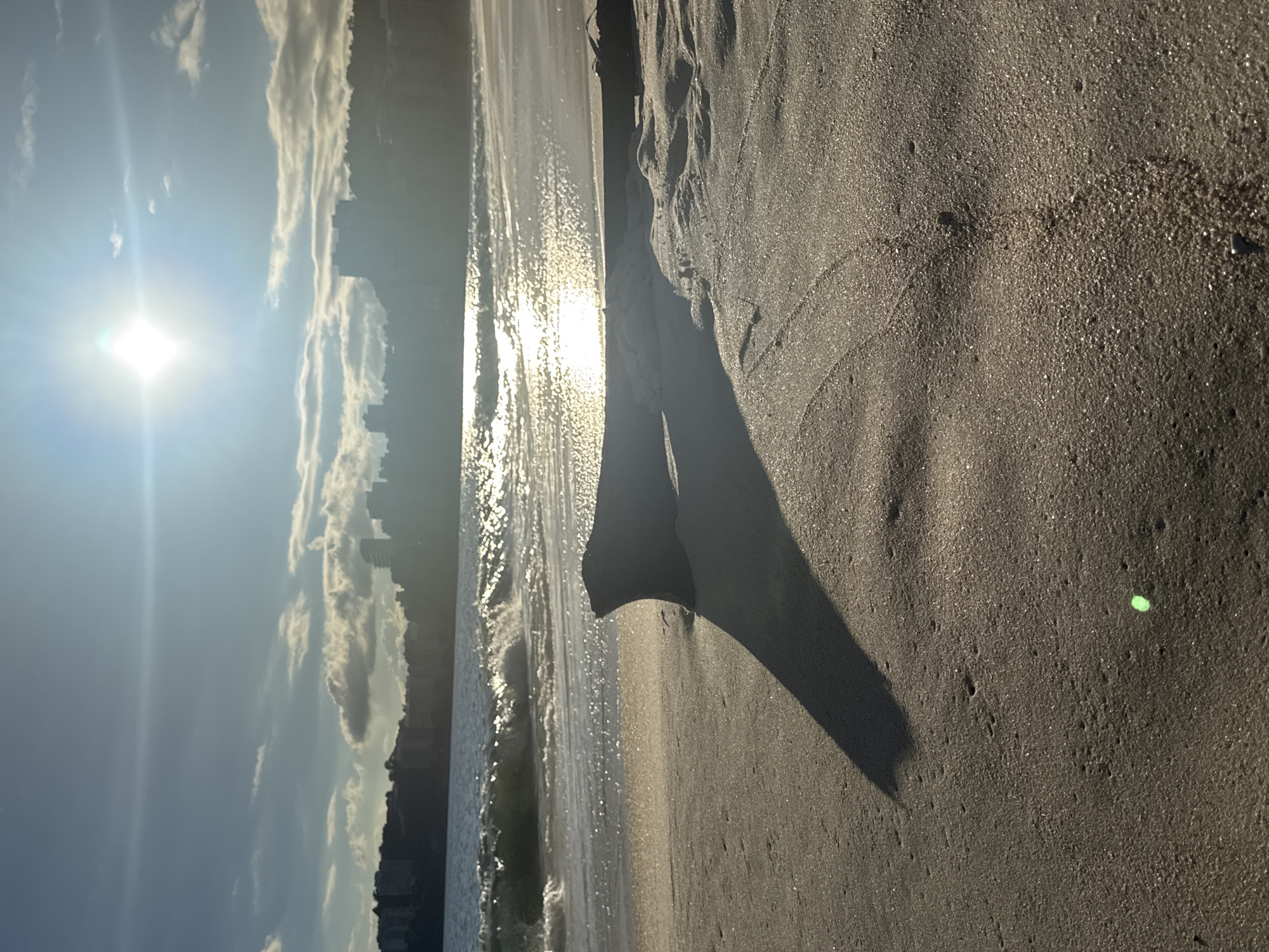 Golden hour at Icaraí Beach, Niterói