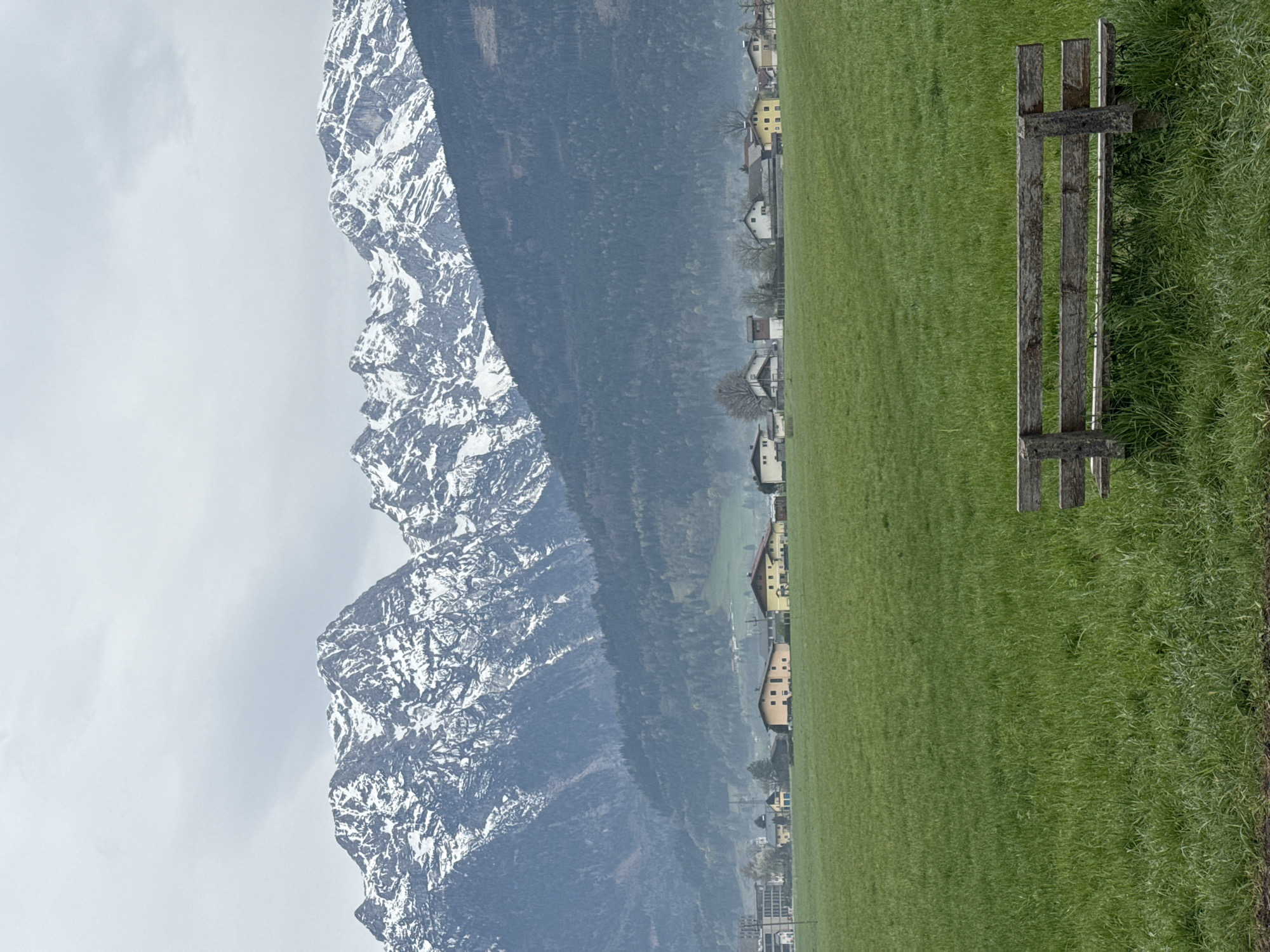 Morning rural landscape documented in Georgenberg, Austria