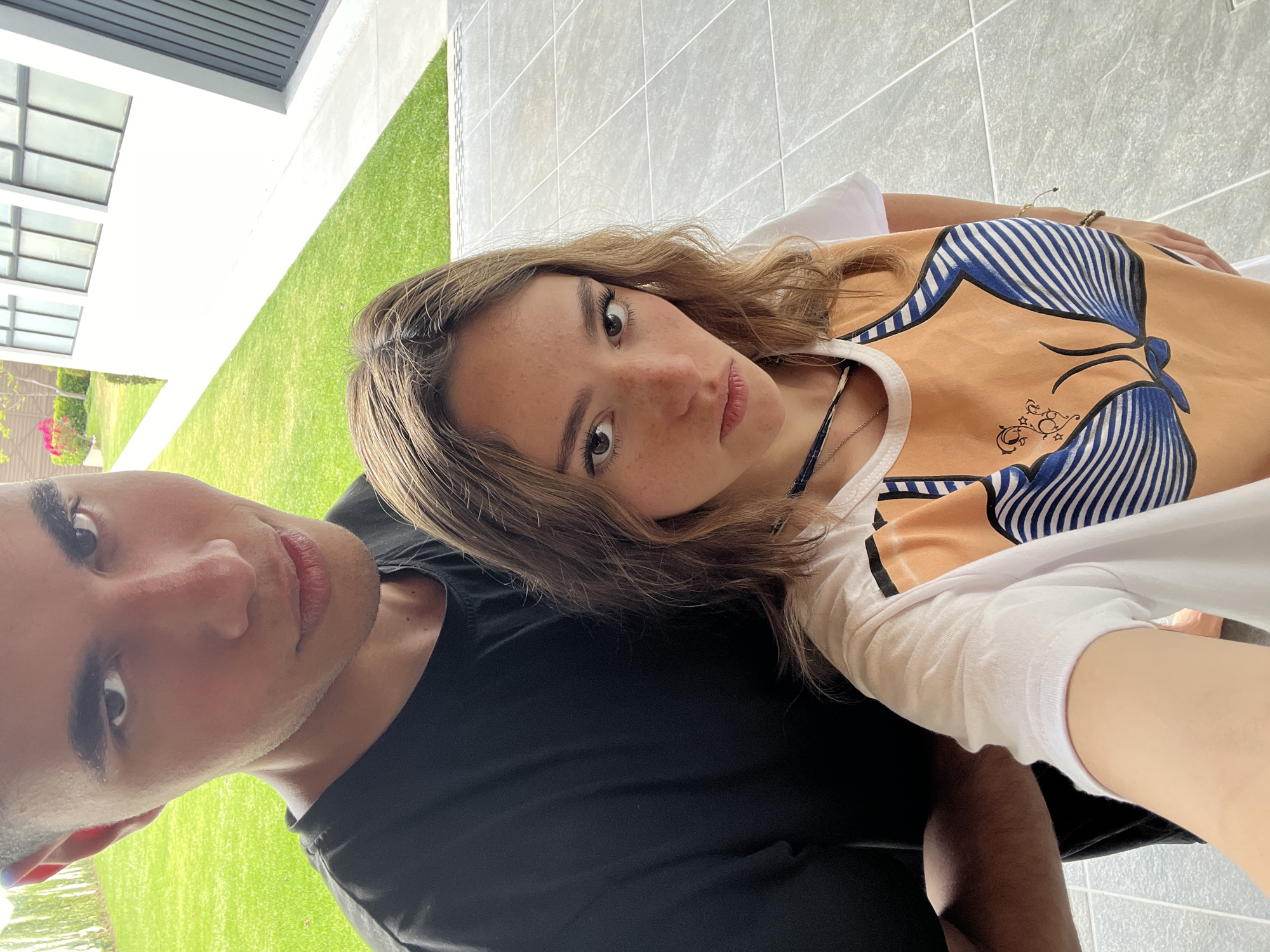 Woman captures selfies at Mexico event venue