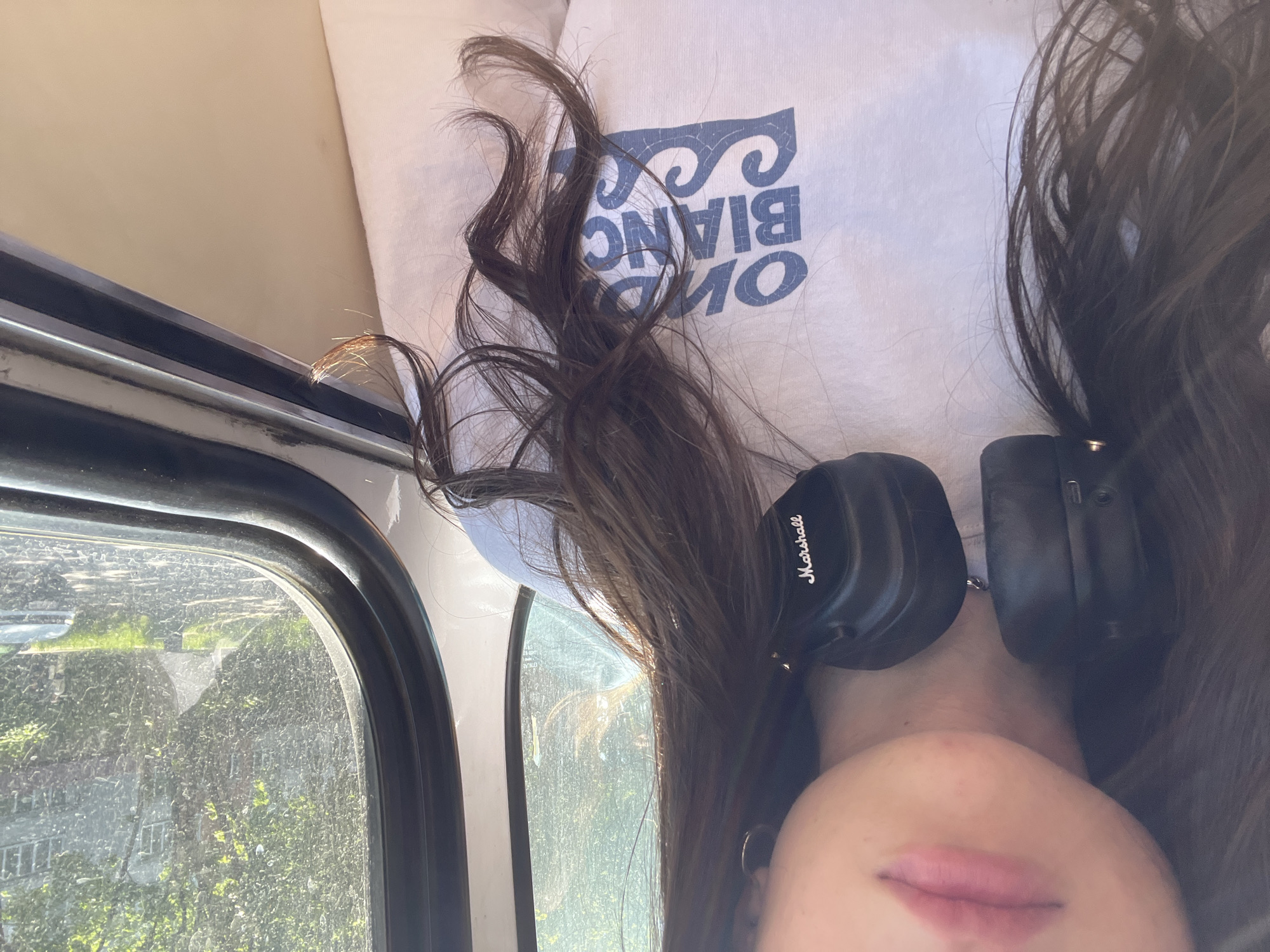 Morning commuters photographed on public transit in Ternopil