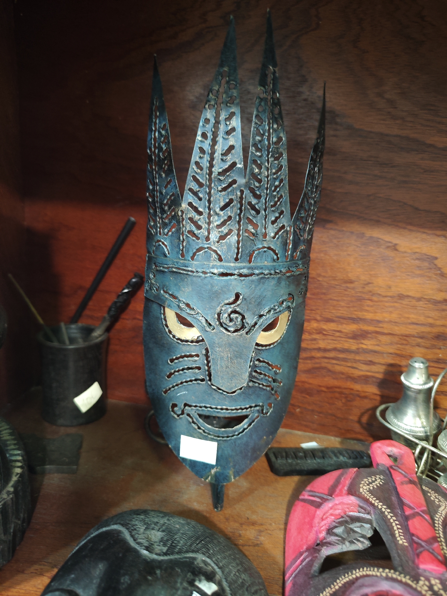 Cultural artifacts documented in Ponta Delgada shop display
