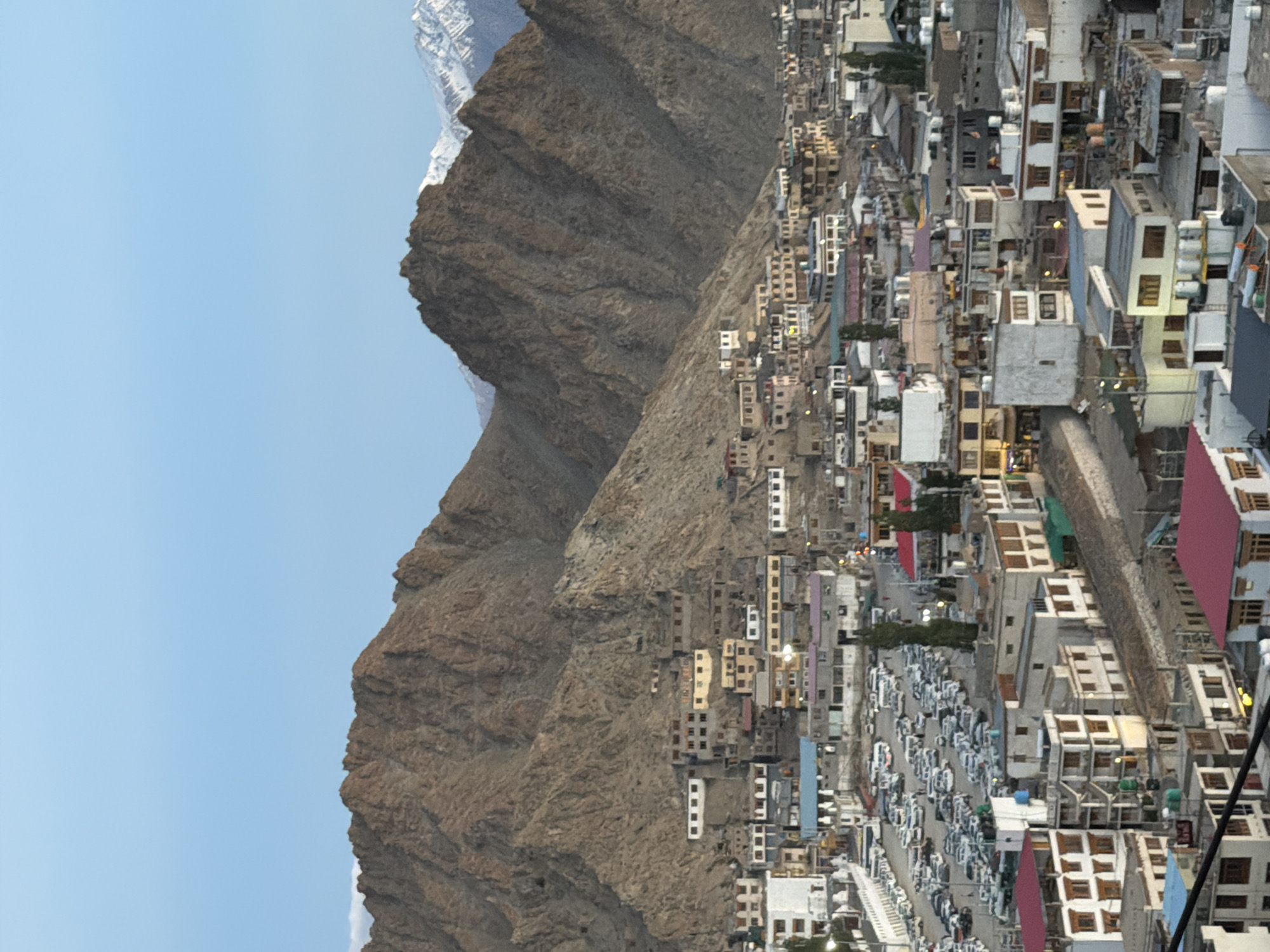 Leh, Ladakh: palaces, monasteries, and mountain panoramas at dusk