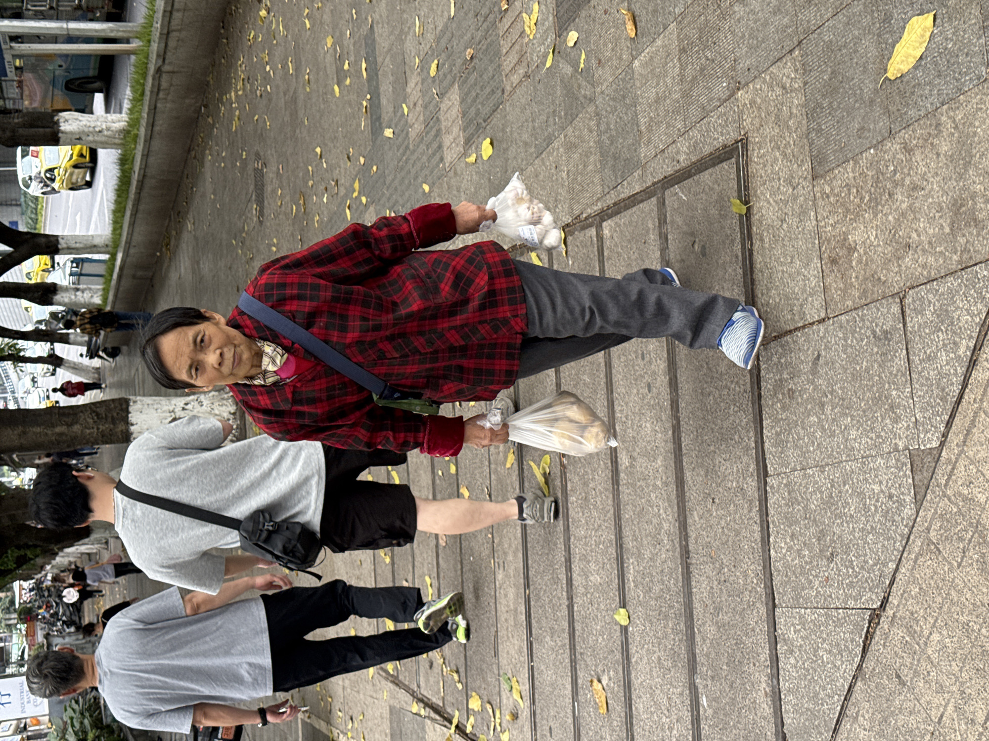 Morning pedestrian activity documented across Chongqing urban districts