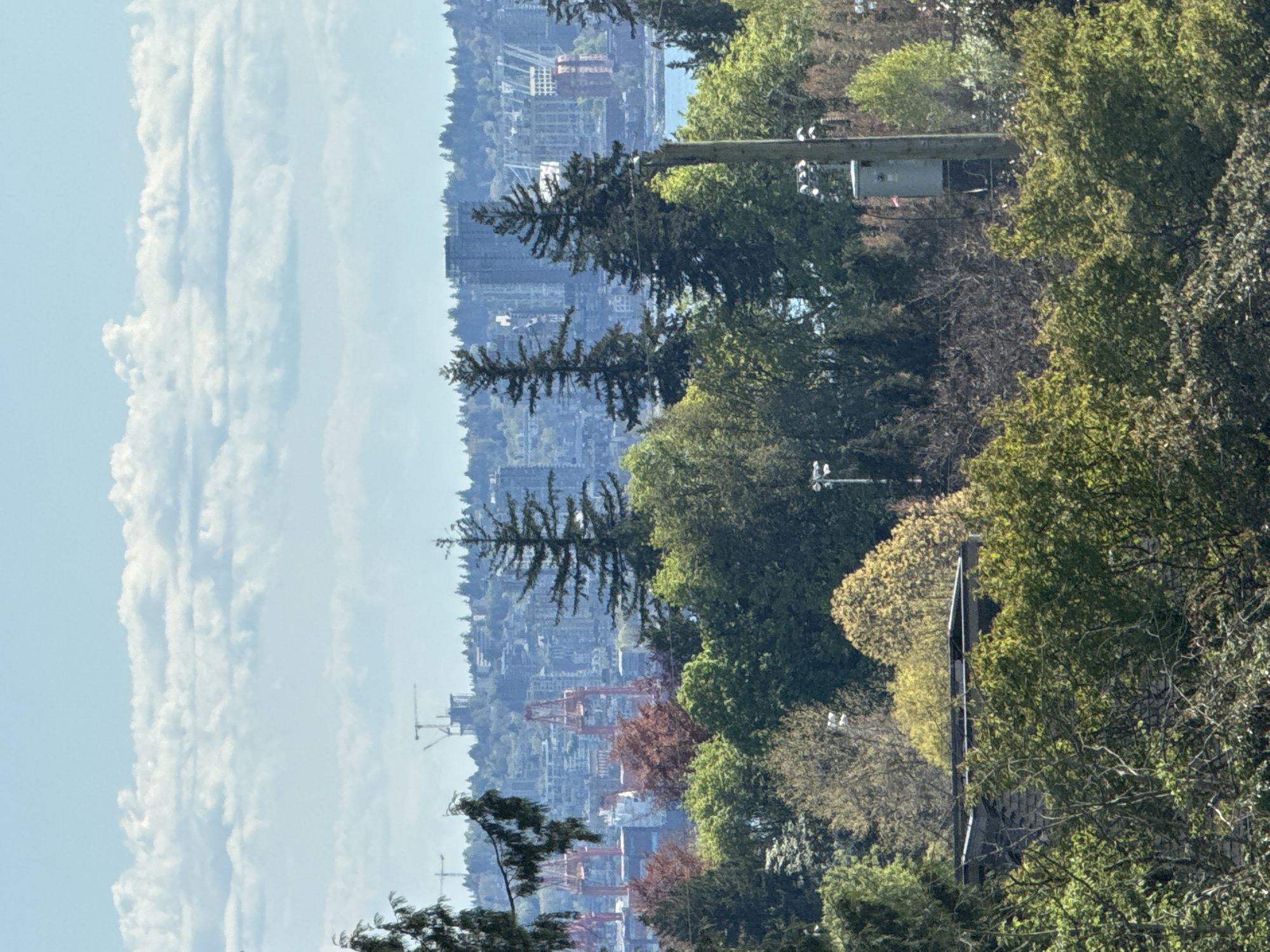 North Vancouver resident captures cityscape, golf collection, parked car