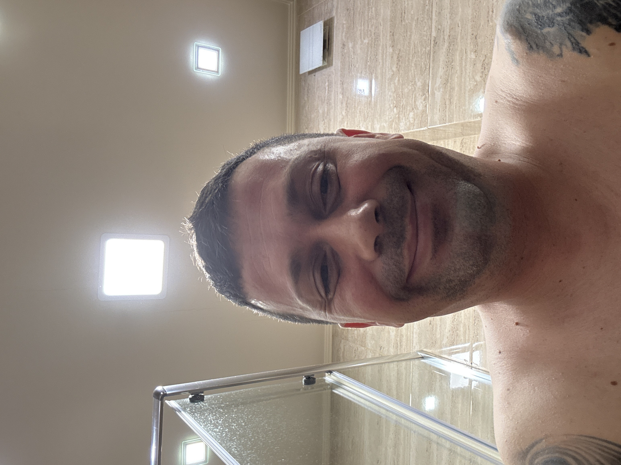 Morning selfies around Sofia: bathroom, apartment, and car