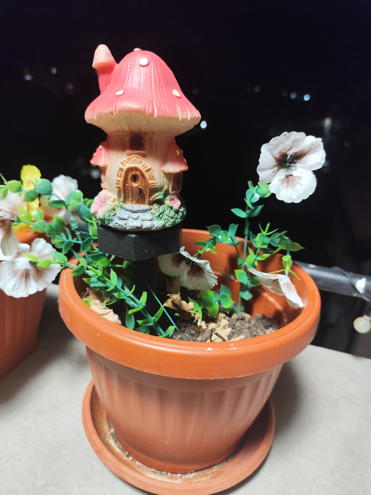 Quirky home décor and garden figurines on display in Montana, Bulgaria