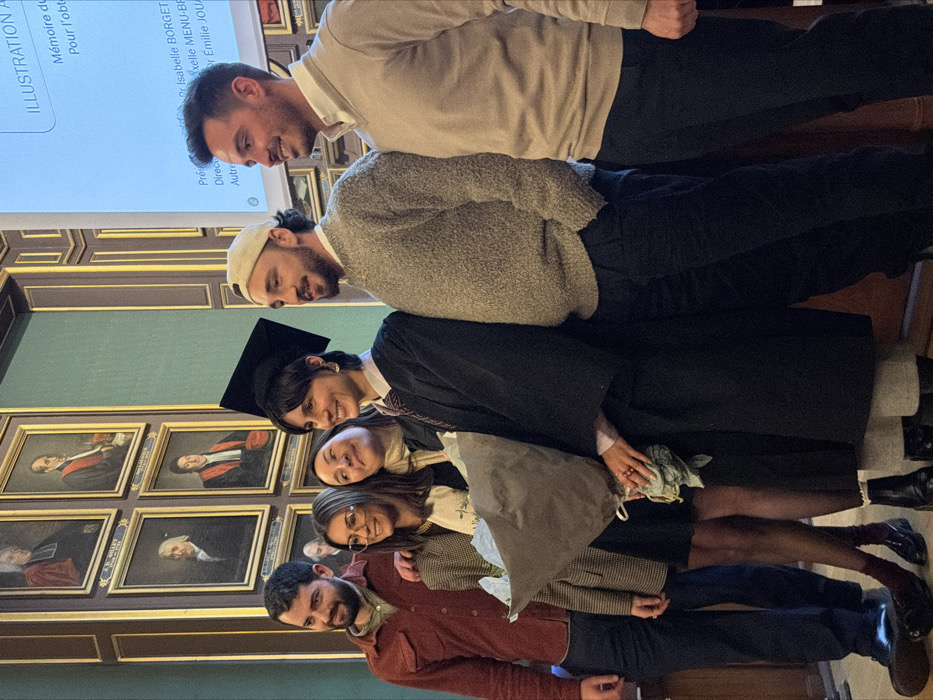 Graduation ceremony and academic scenes documented across Paris