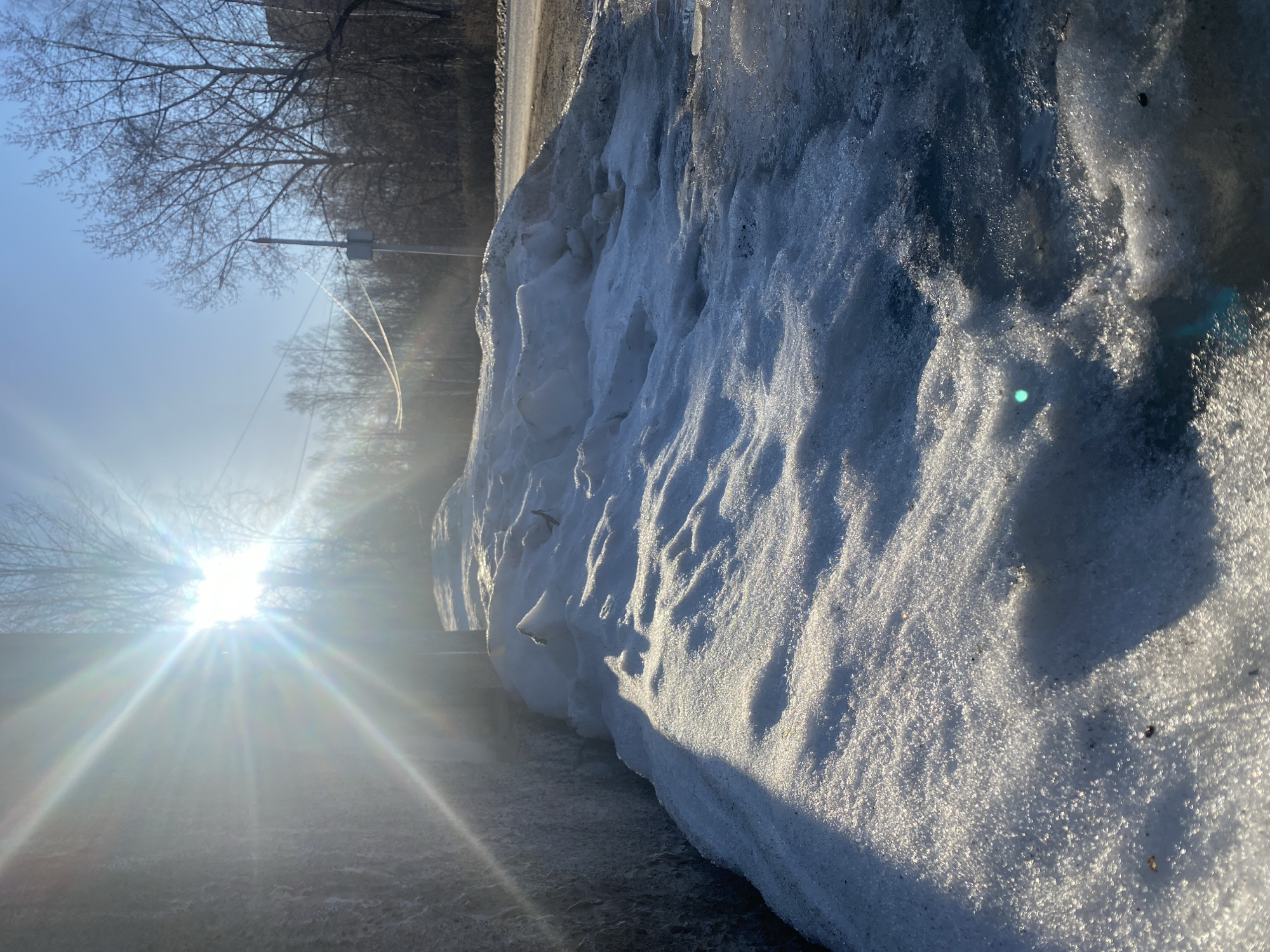 Spring thaw documented in Perm as winter gives way