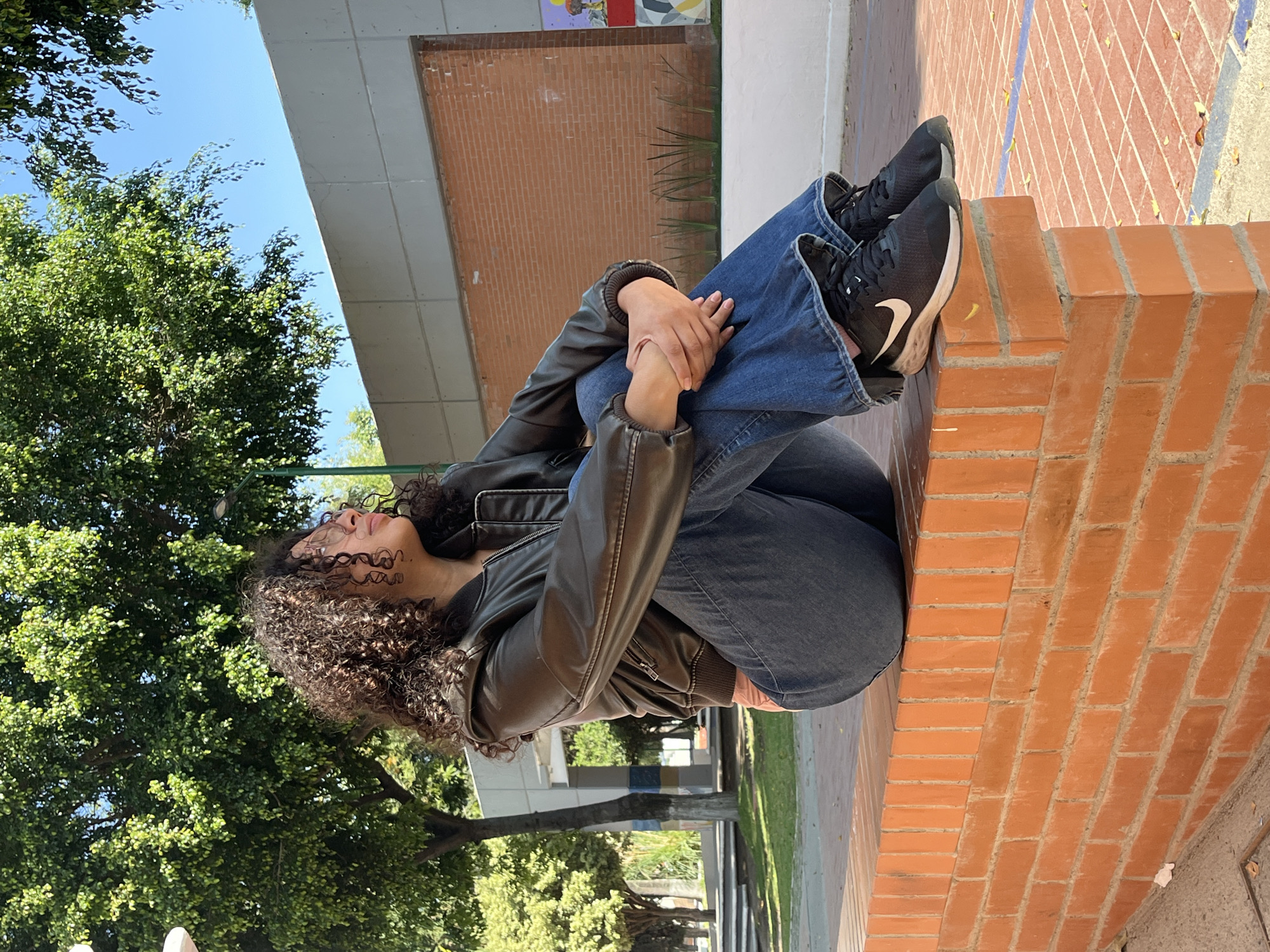 Young woman documented in casual moments around Puebla