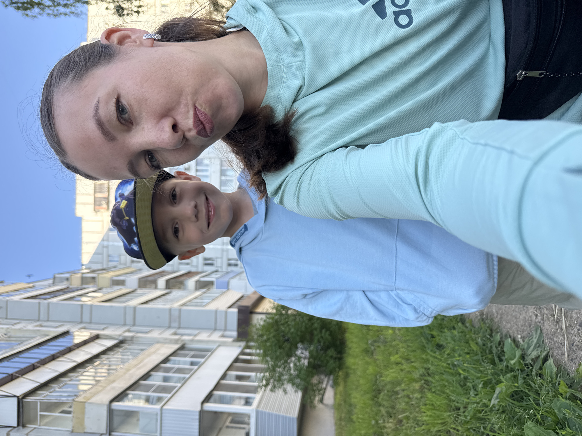 Morning selfies and casual moments captured in Chaikovsky, Russia