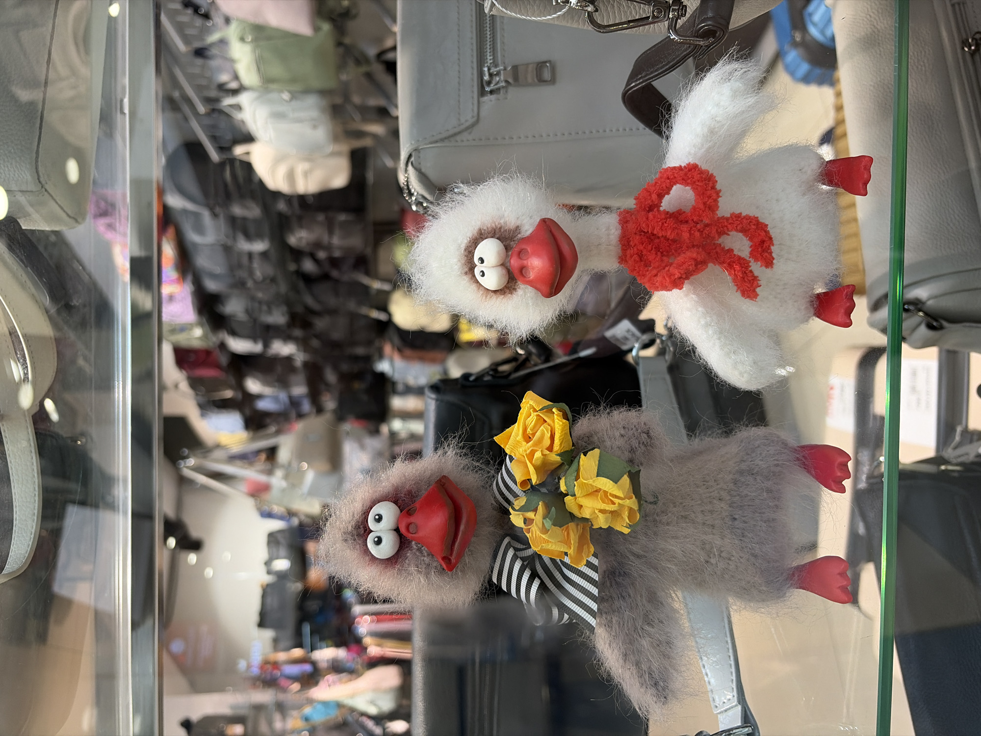 Spring displays and portraits captured in Izhevsk shops