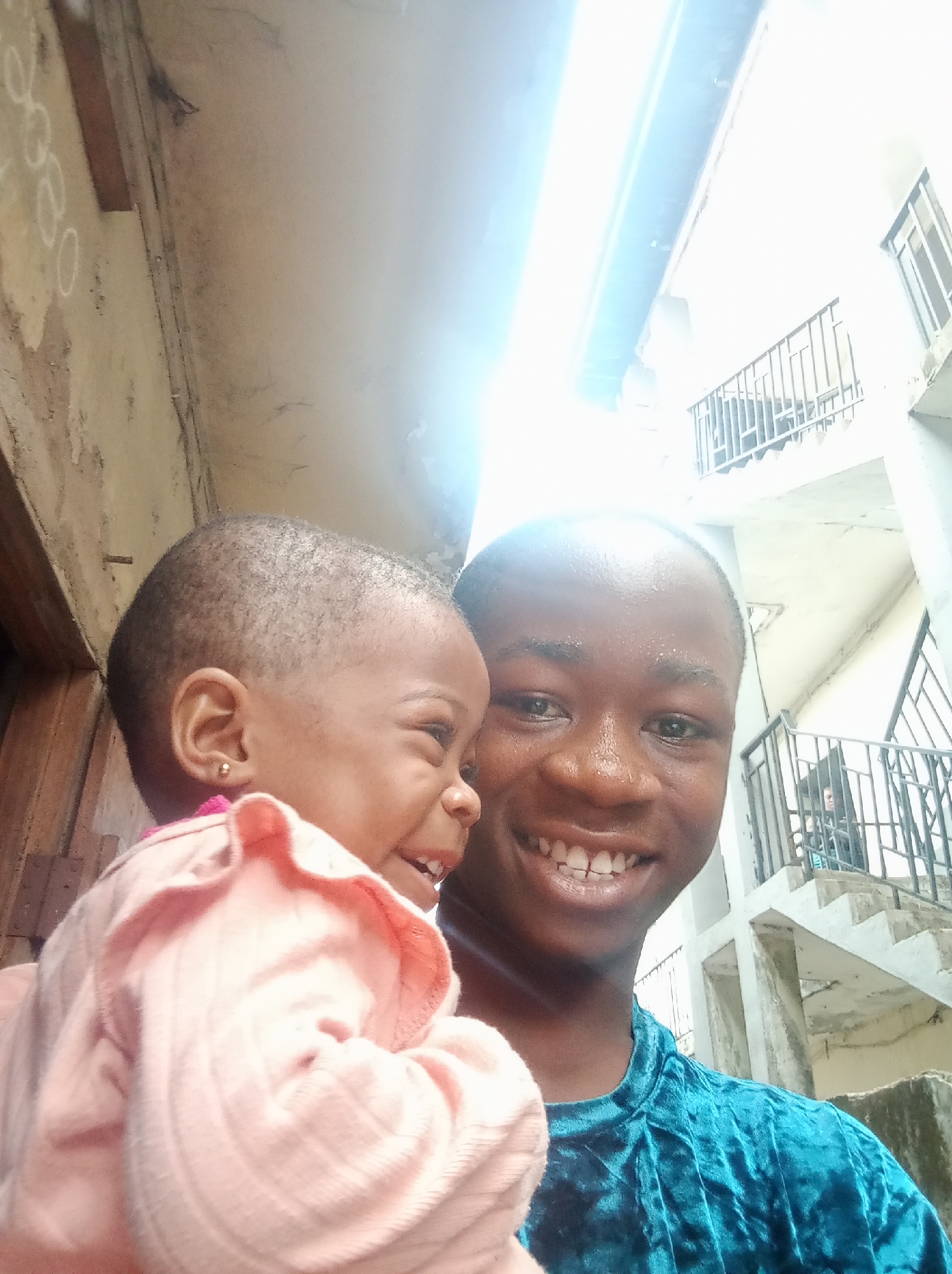 Easter morning family moments captured in Owerri residential area