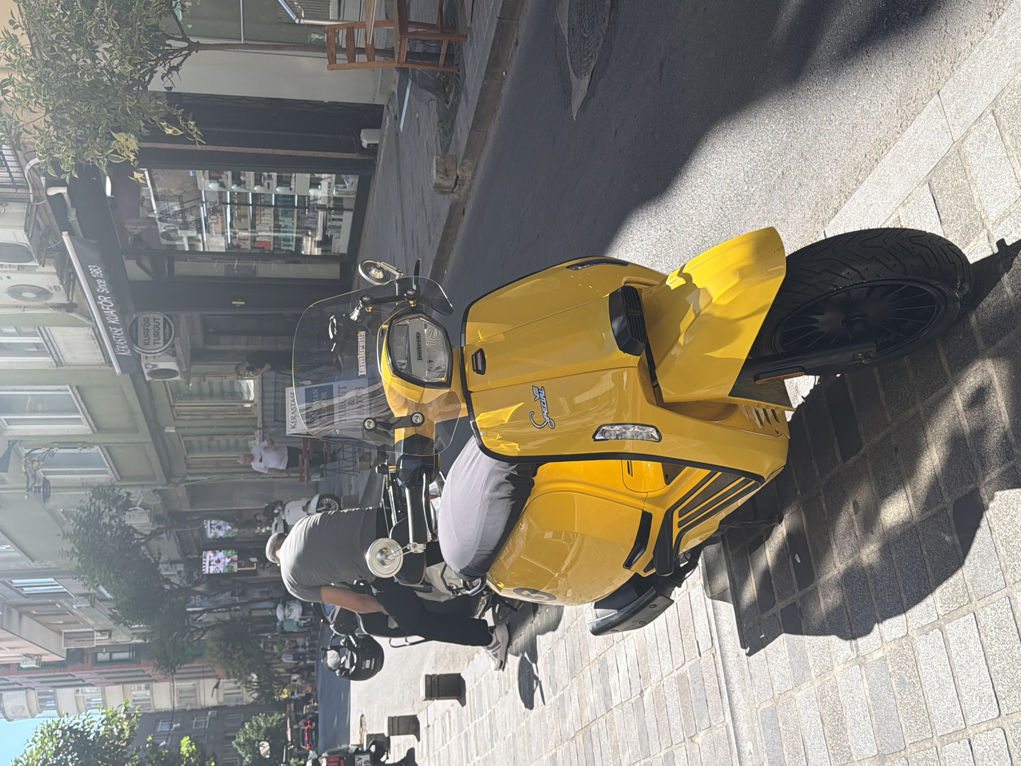 Afternoon street life documented in Şişli, Turkey neighborhood