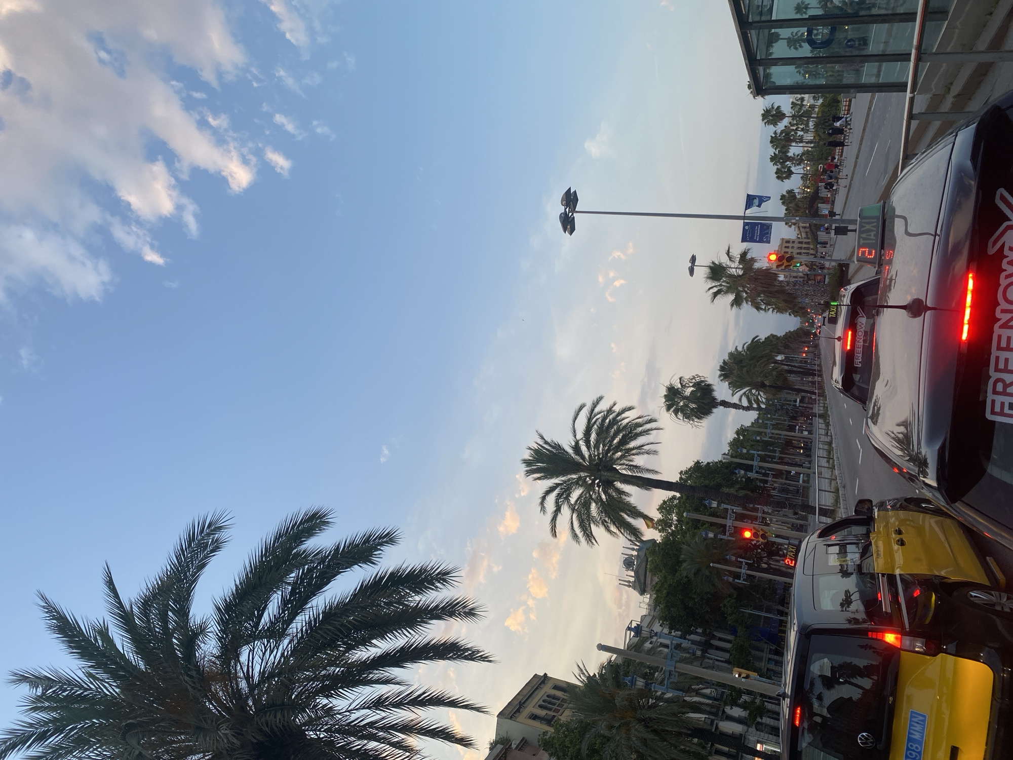 Evening street life documented across Barcelona landmarks and districts