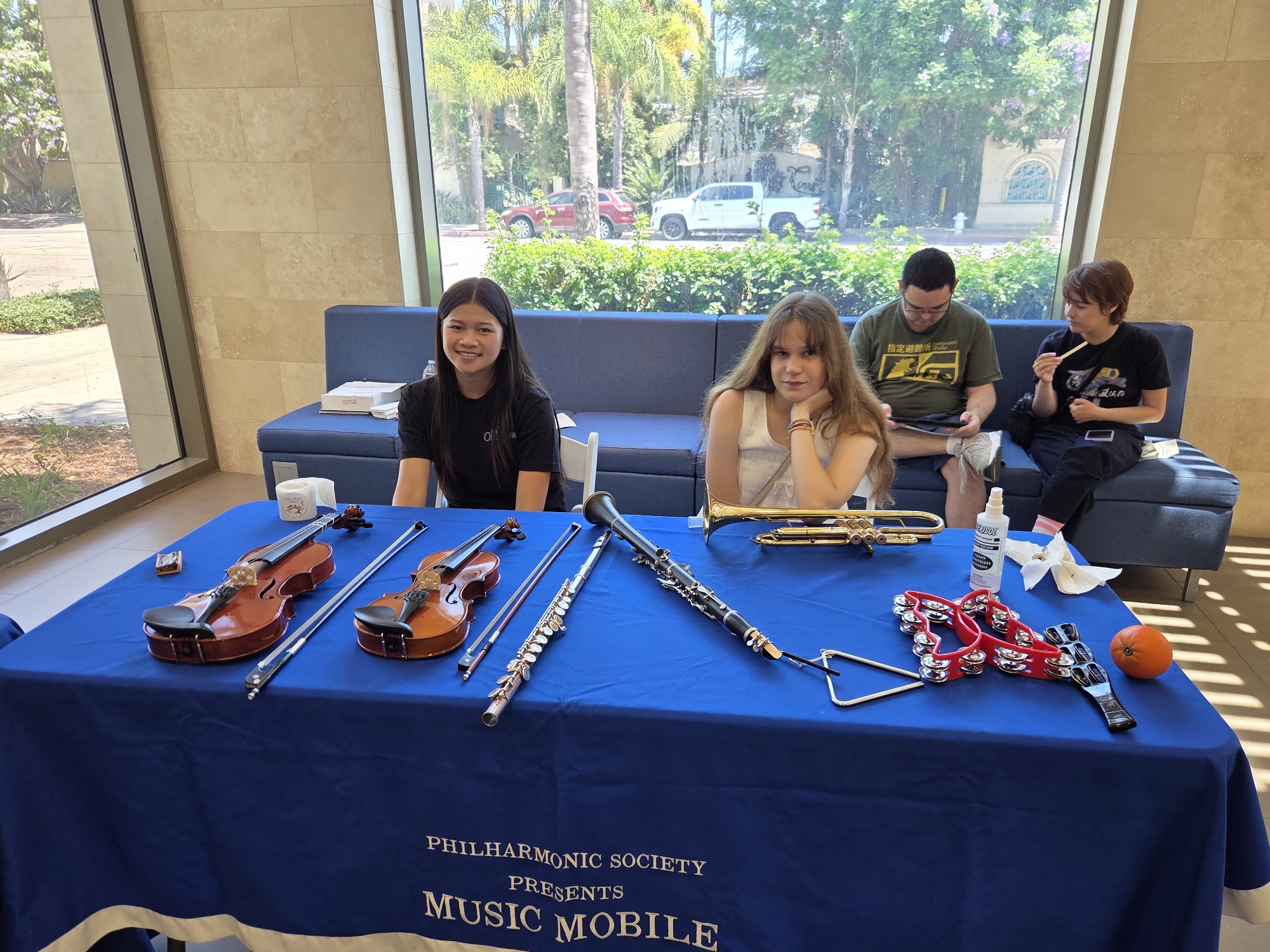 Bowers Museum galleries and a community arts event in Santa Ana